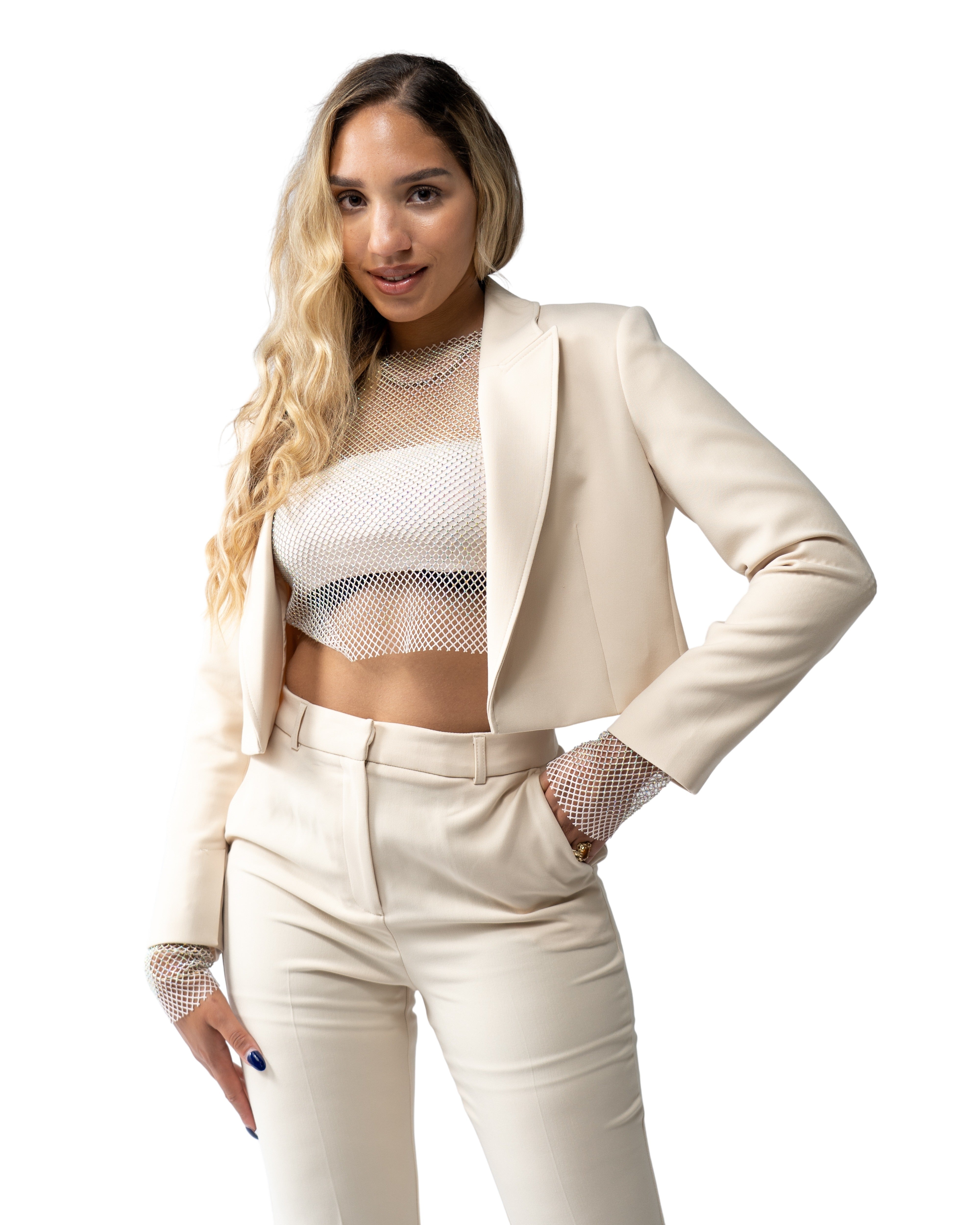 Neo Cropped Blazer