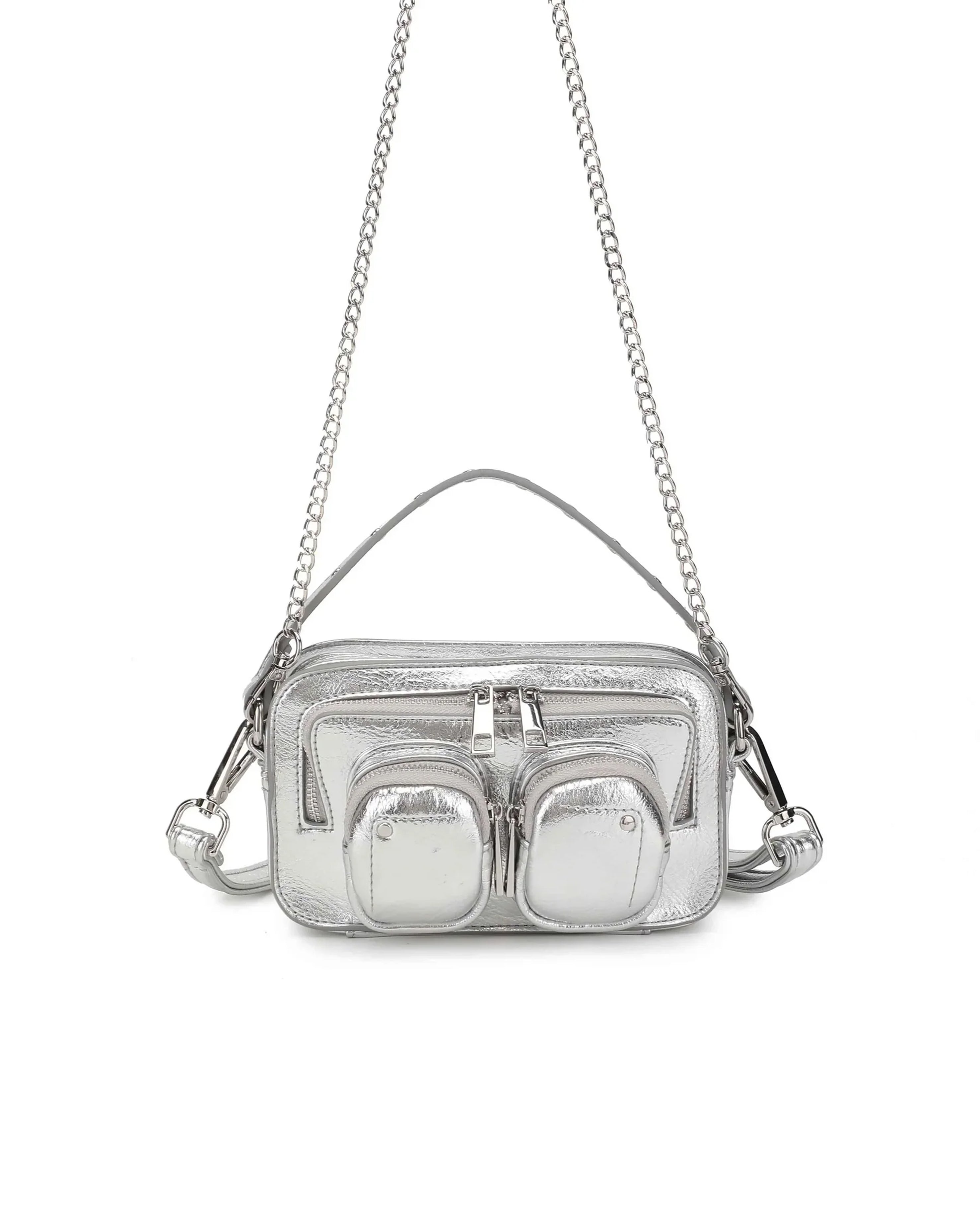 Helena Recycled Cool Silver Crossbody