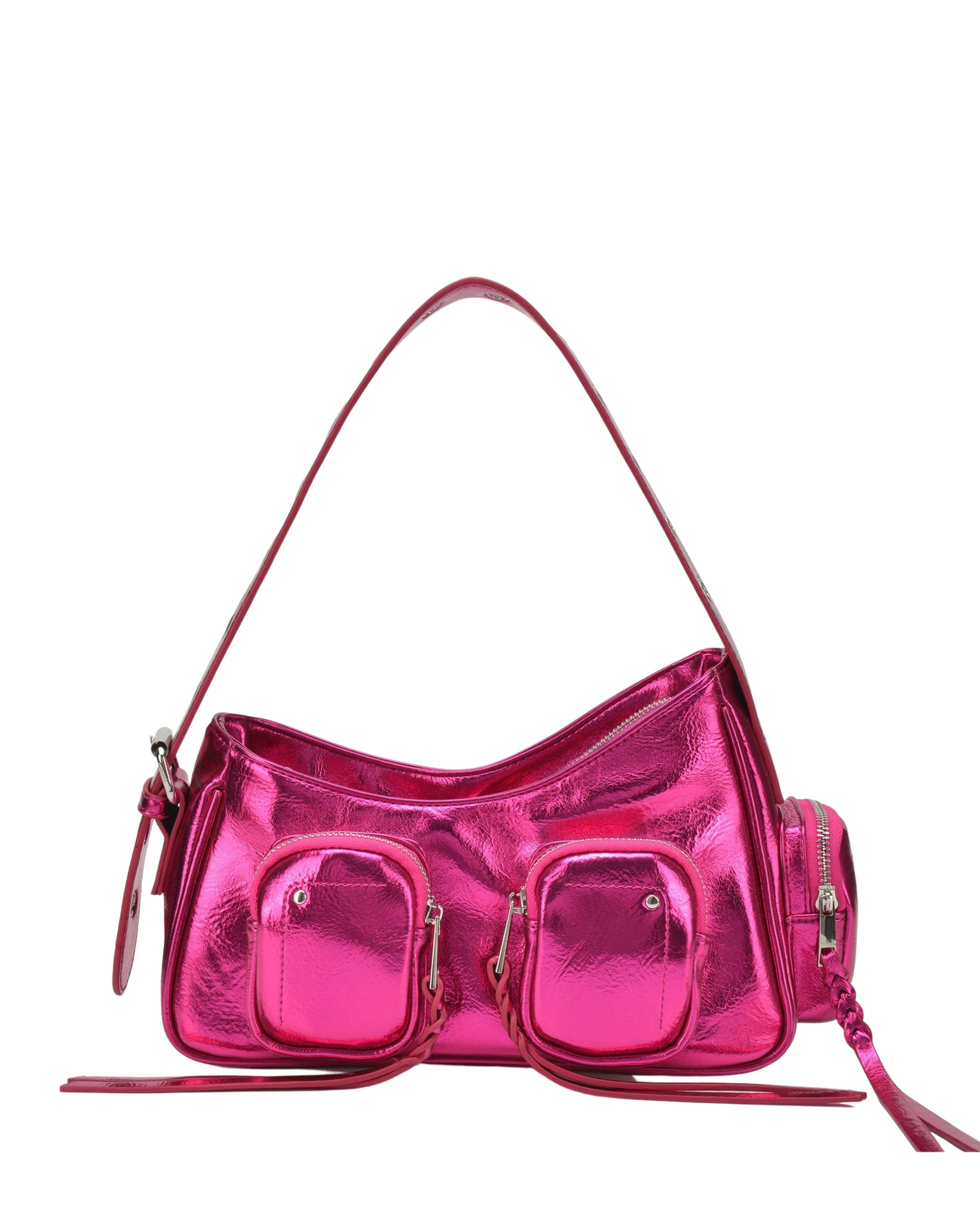 Jennifer Pocket Recycled Cool Pink Crossbody