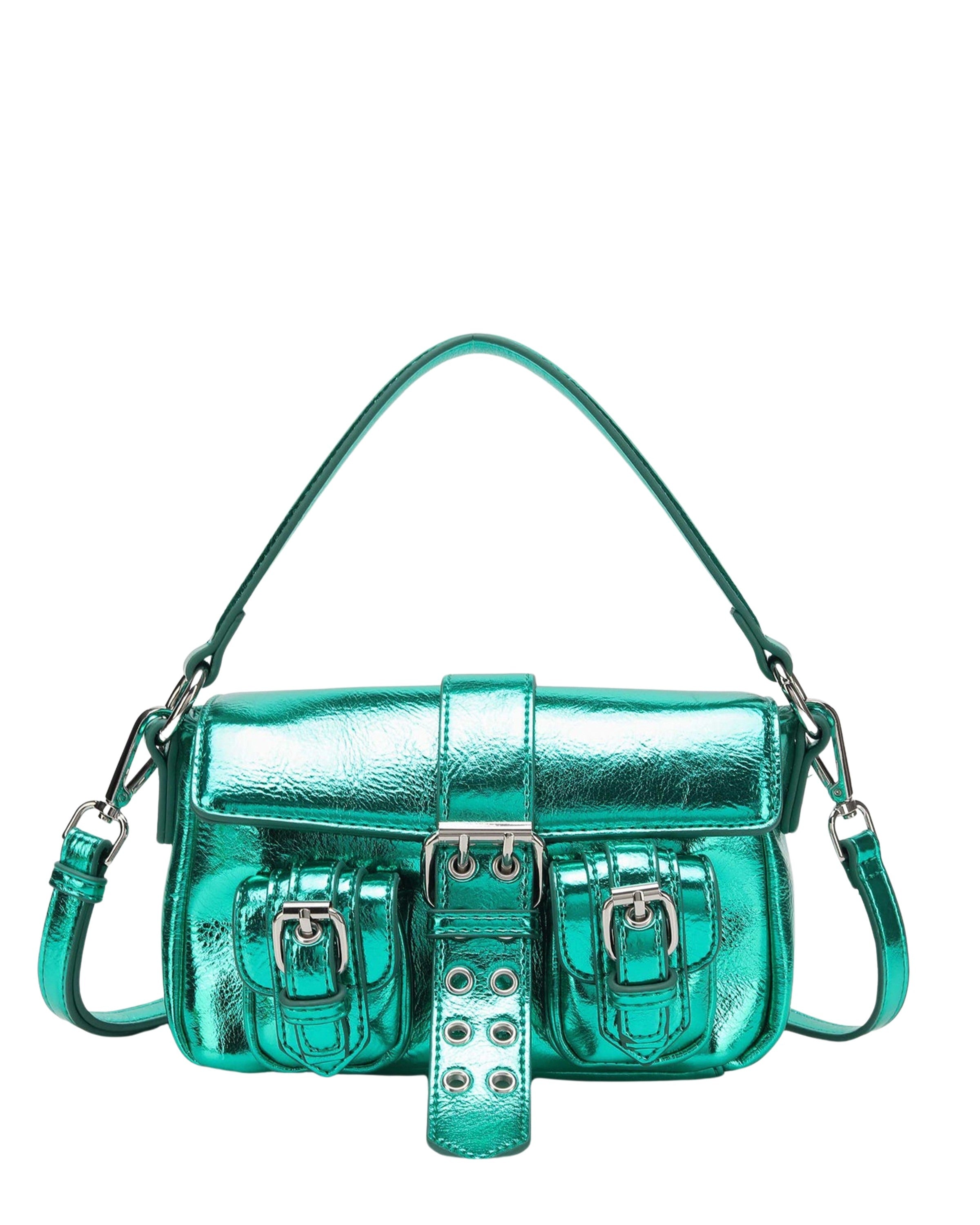 Small Honey Buckle Recycled Cool Green Crossbody