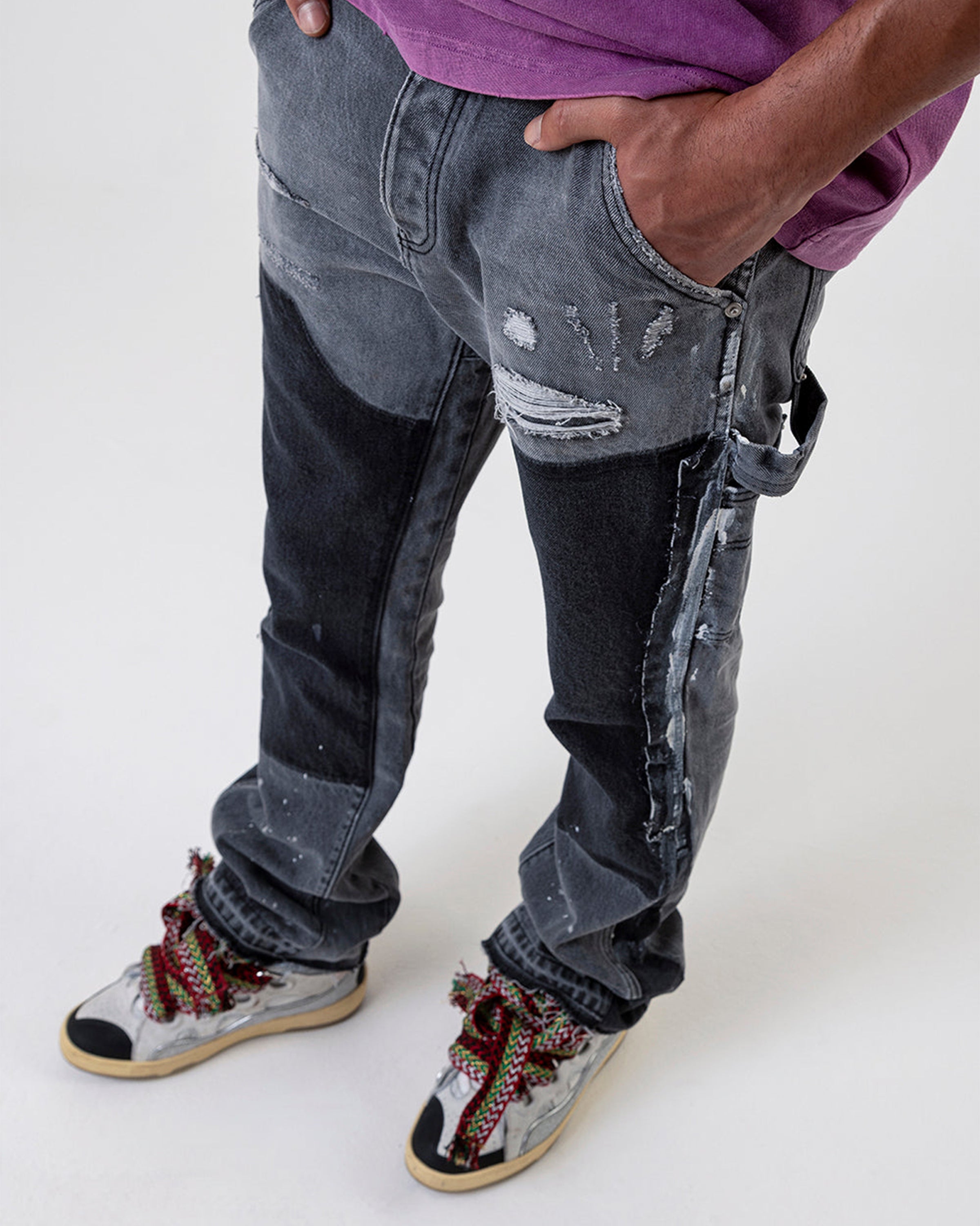 Fb Flare Worker Jeans