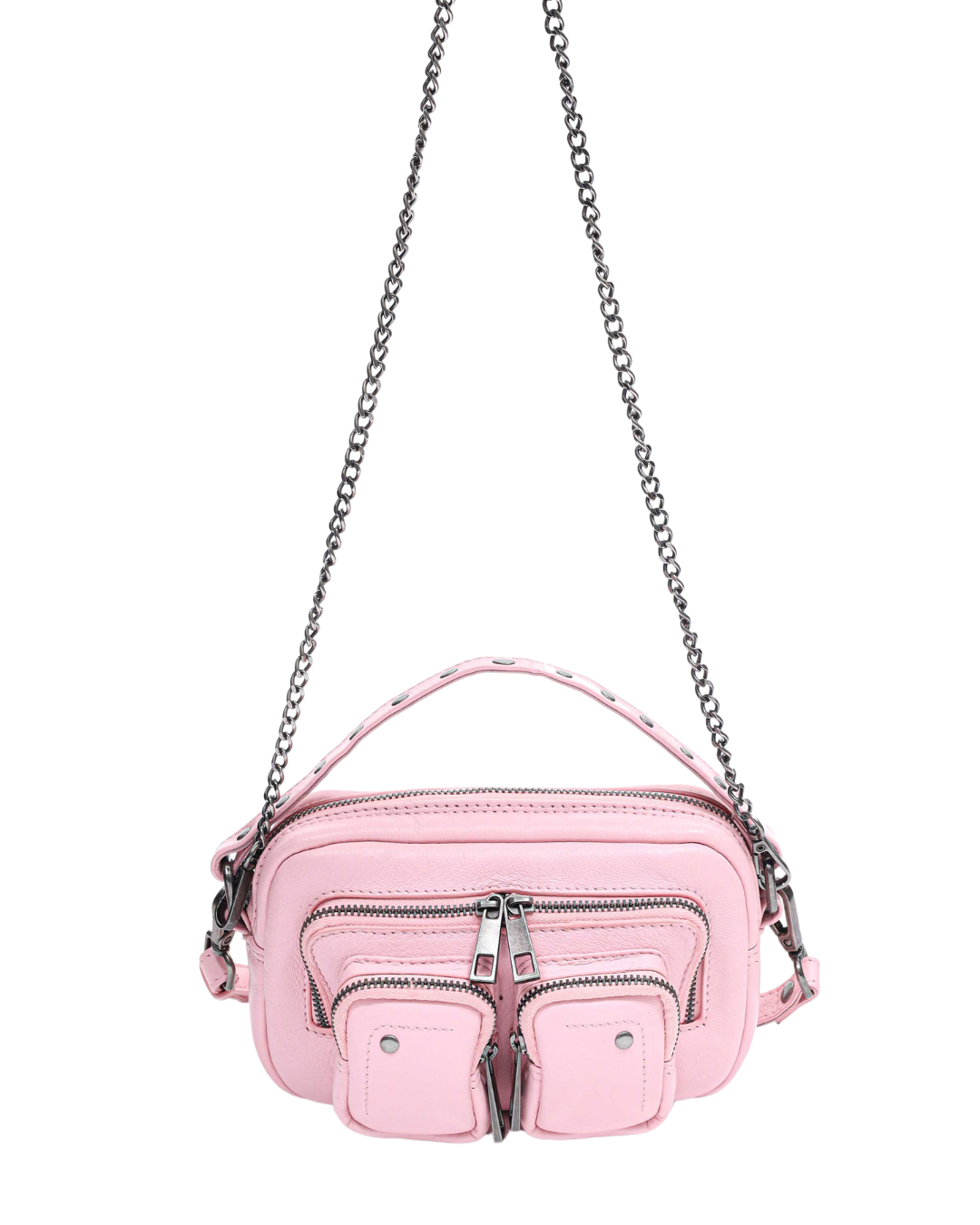 Helena Puffed Sheep Light Pink Crossbody