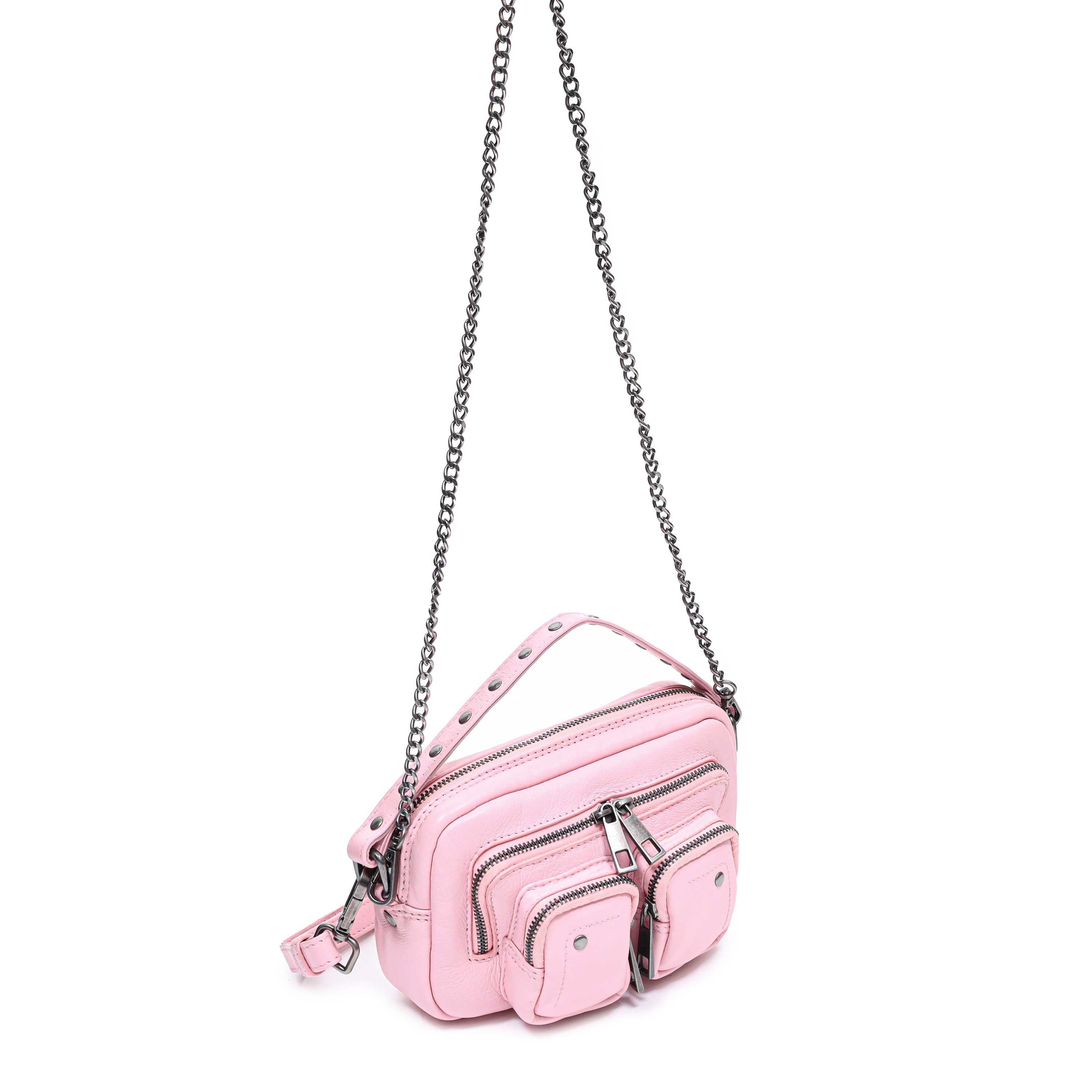 Helena Puffed Sheep Light Pink Crossbody