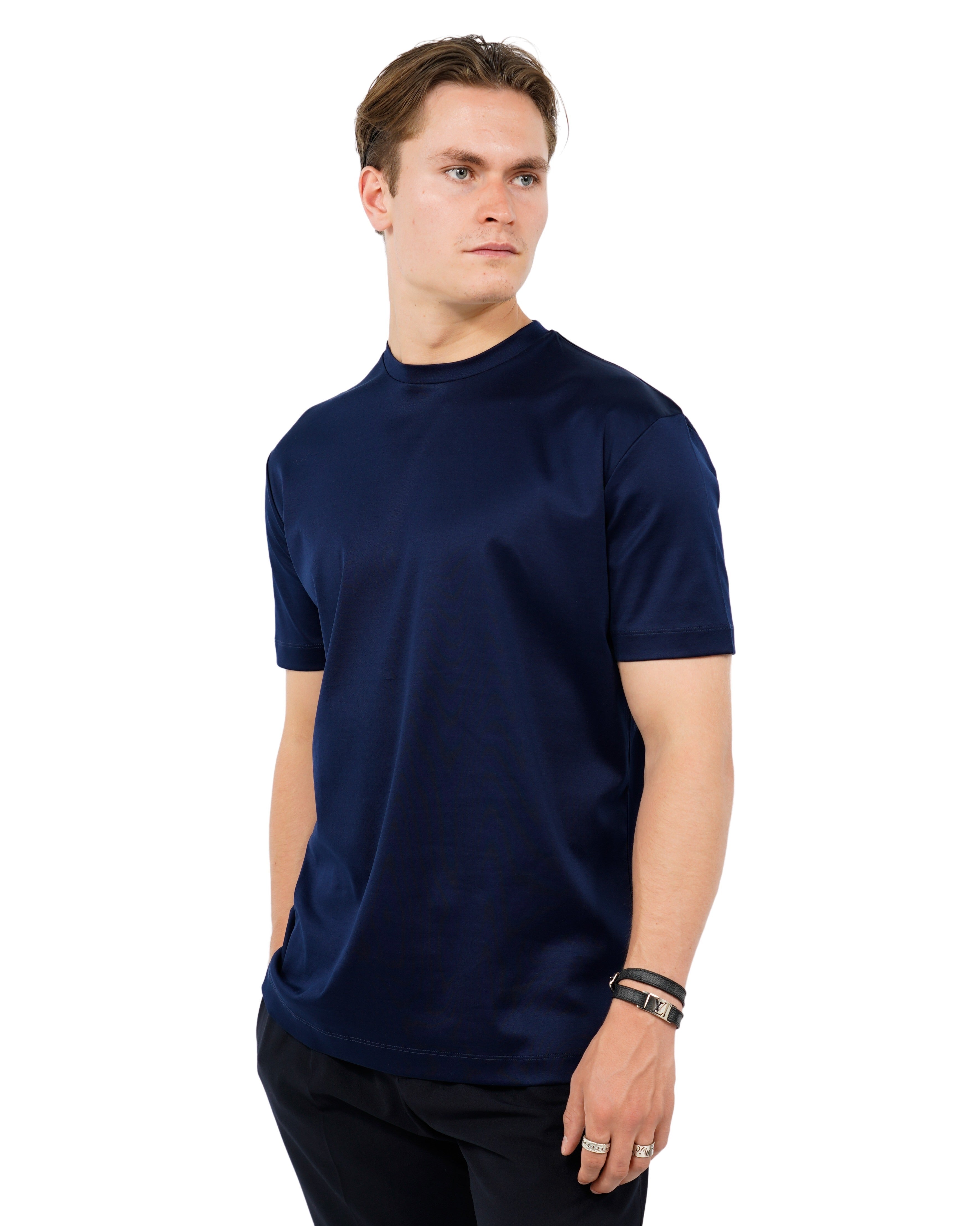 Mercerized Cotton T-Shirt