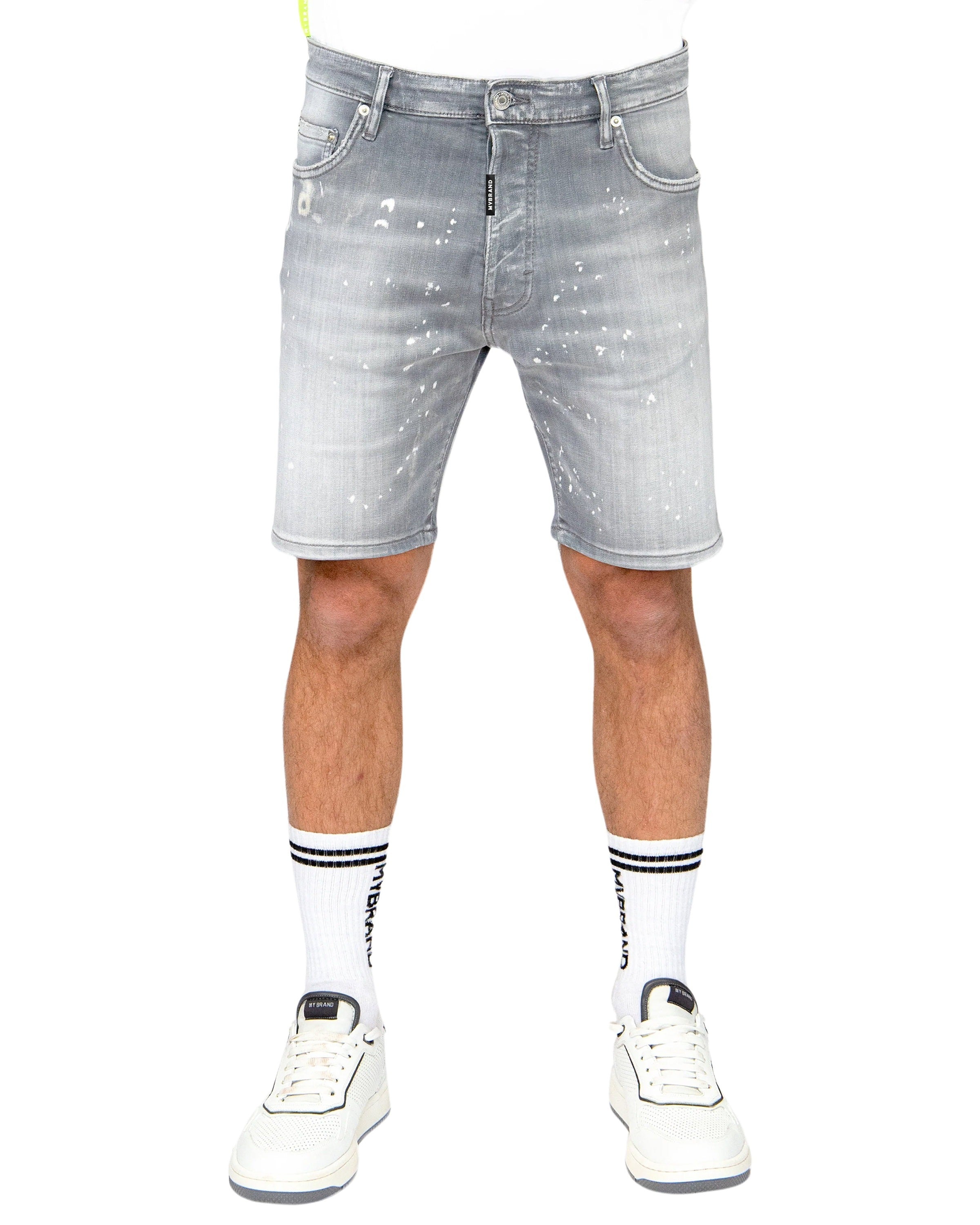 Faded Jeans short Jeans Light Grey