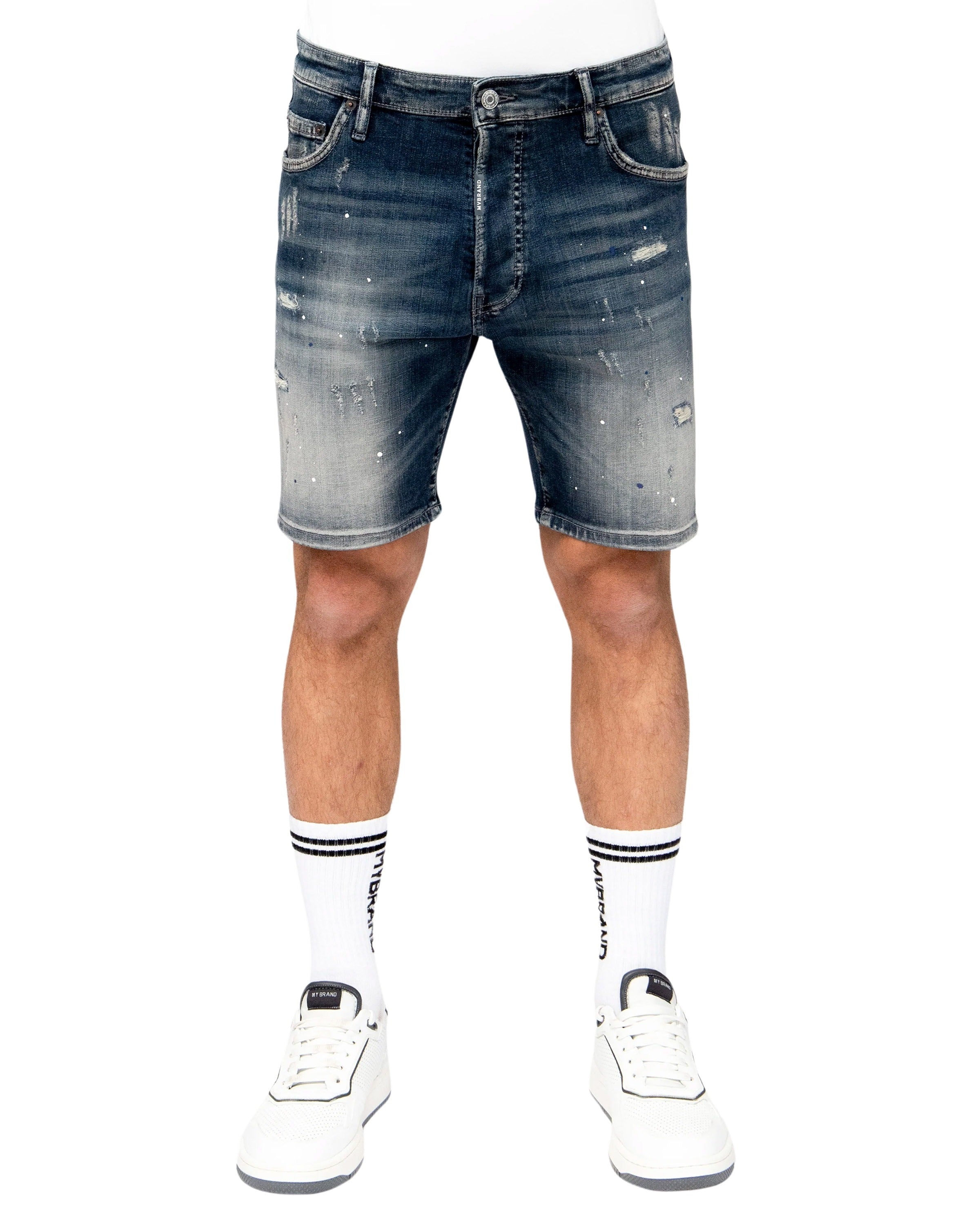 Washed Shredder Shorts Jeans