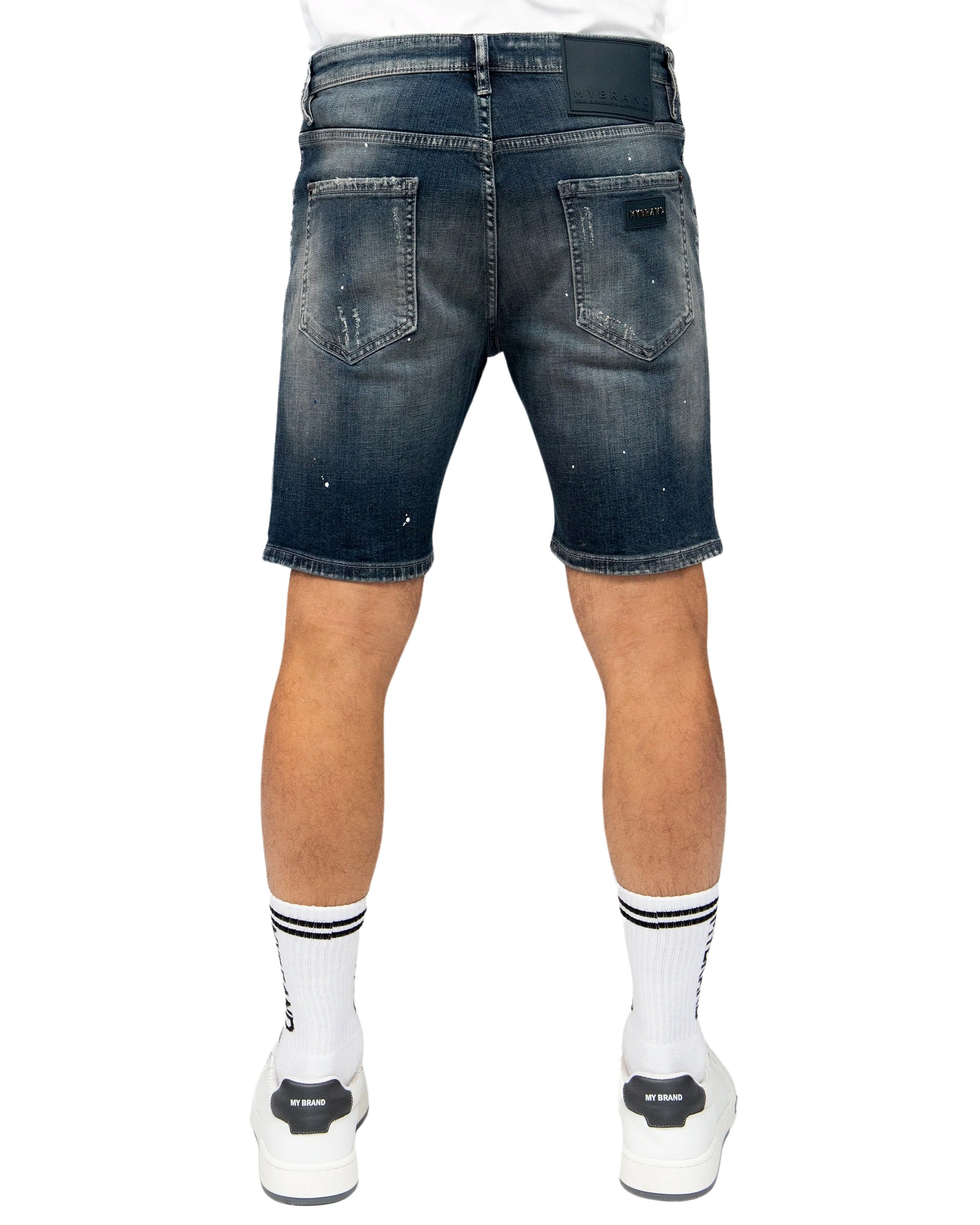 Washed Shredder Shorts Jeans