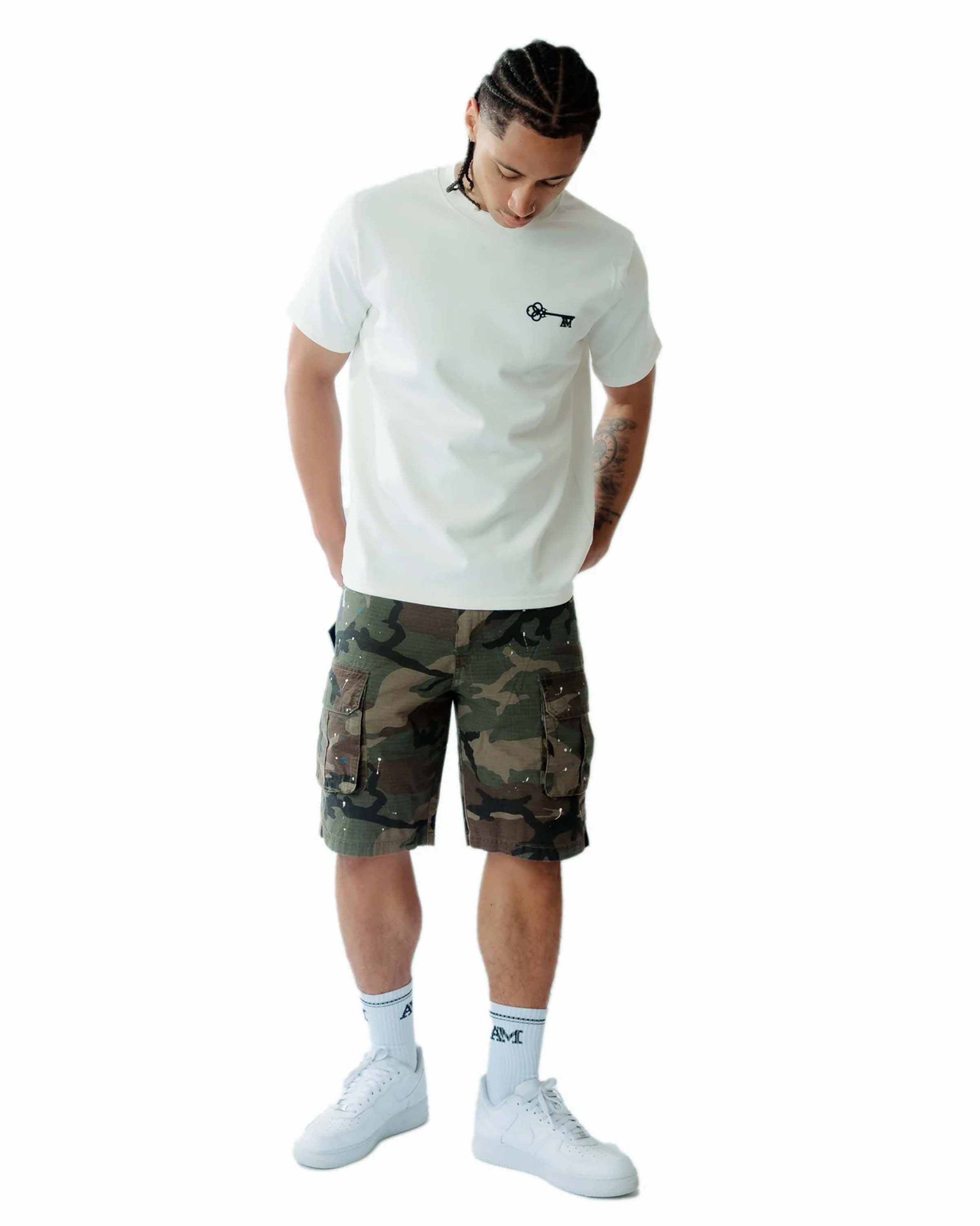 Flavio Camo Cargo Short