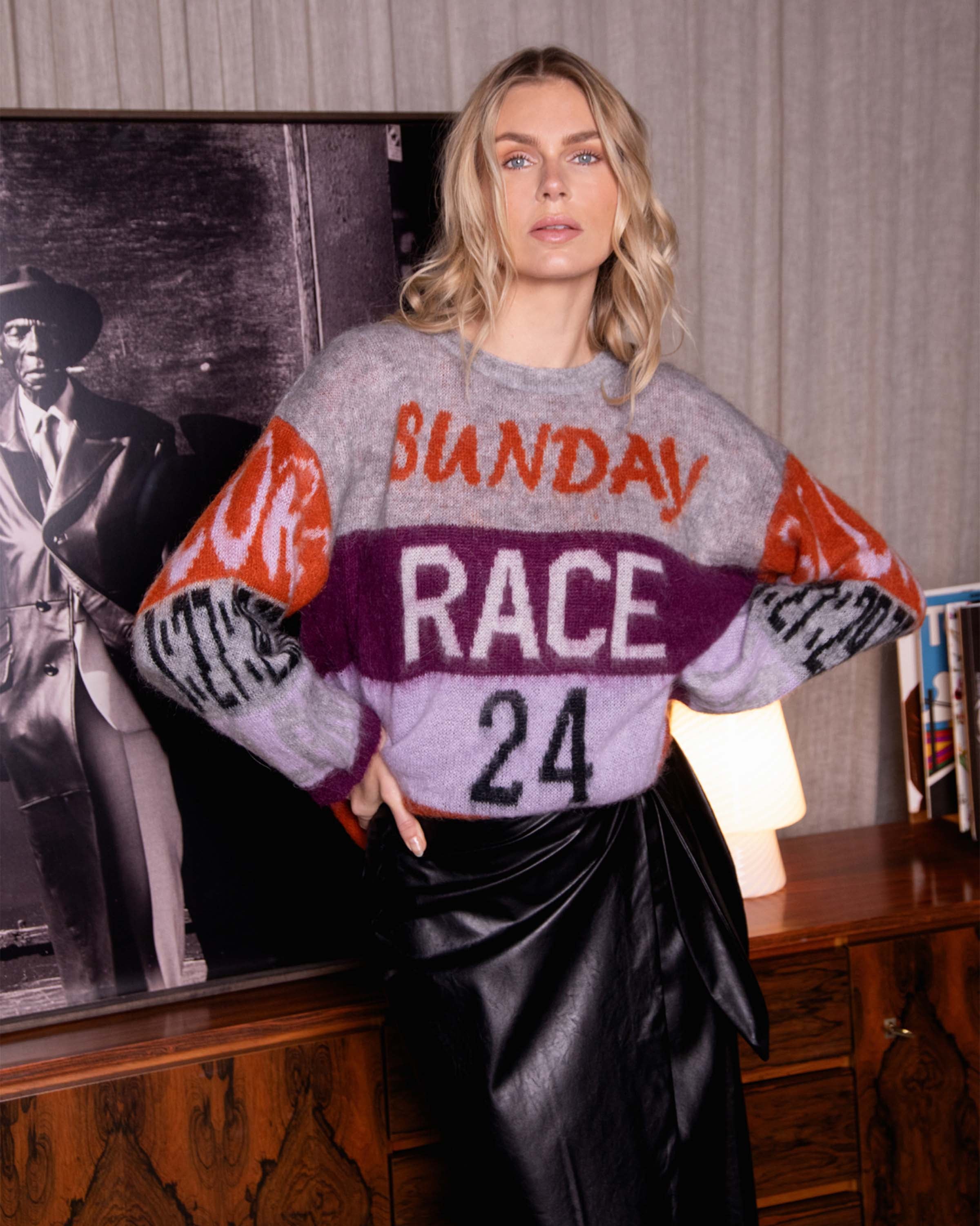 Amaya Race Sweater