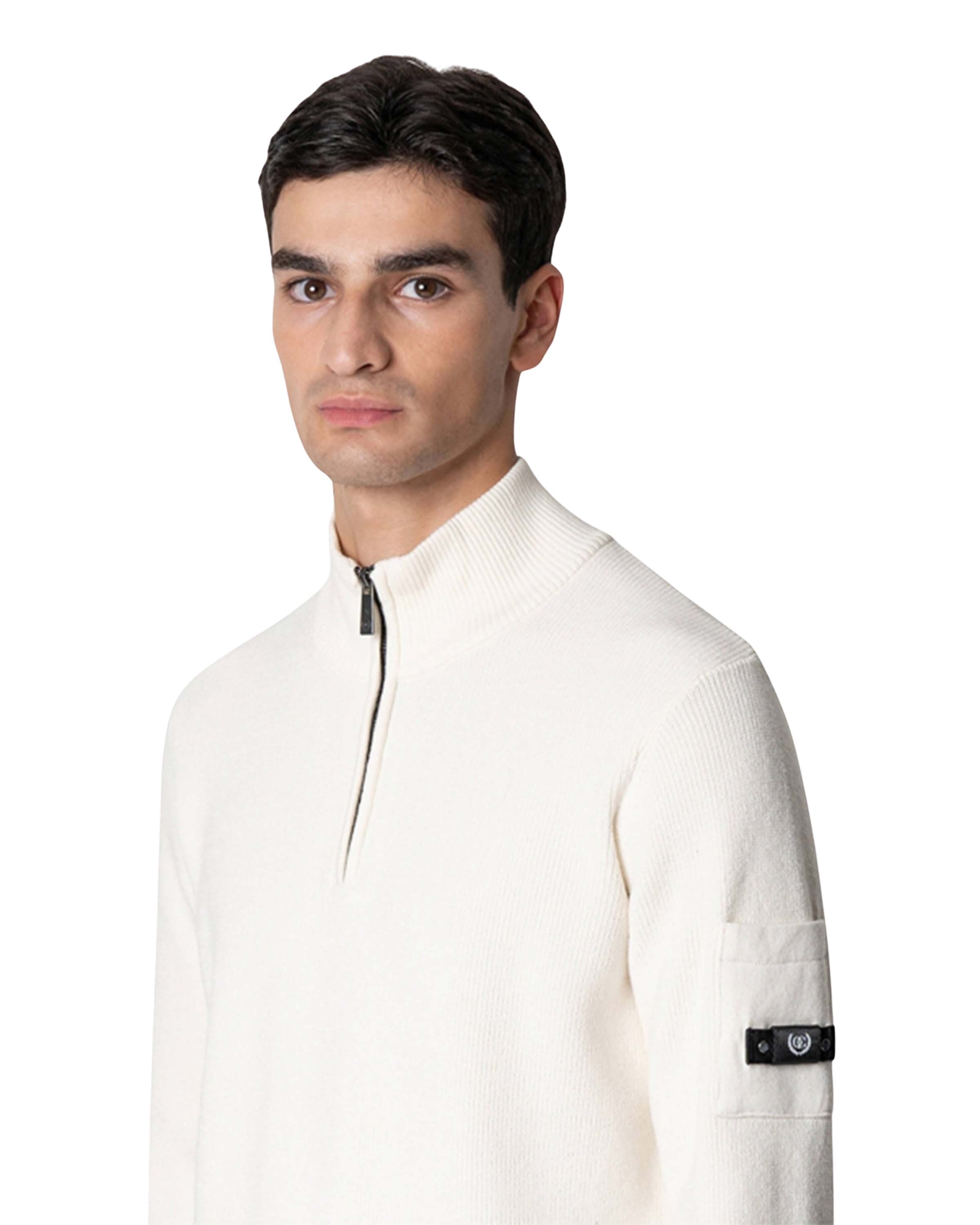 D'Azur Knitted Halfzip