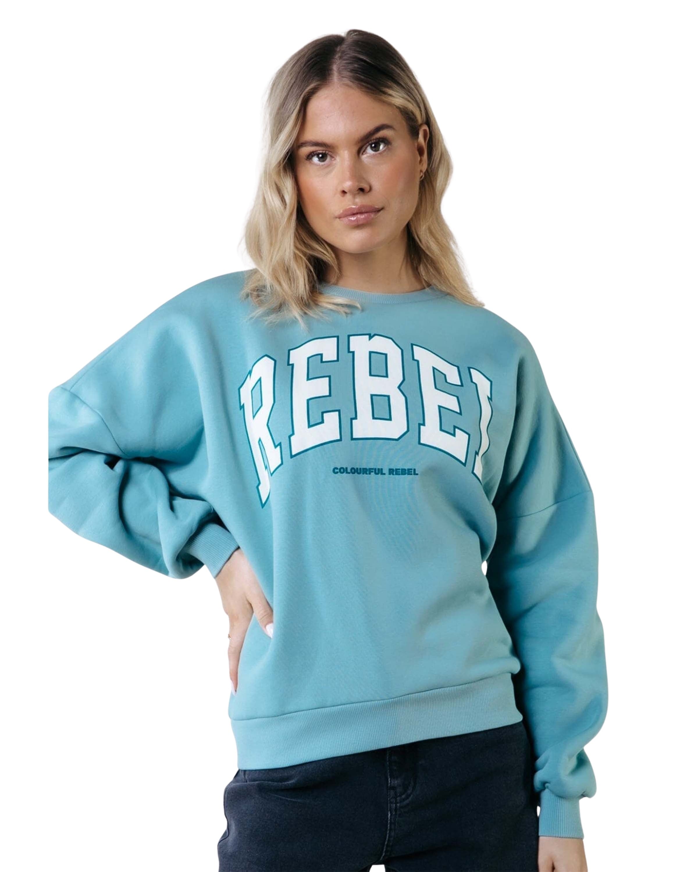 Rebel Dropped Shoulder Sweater