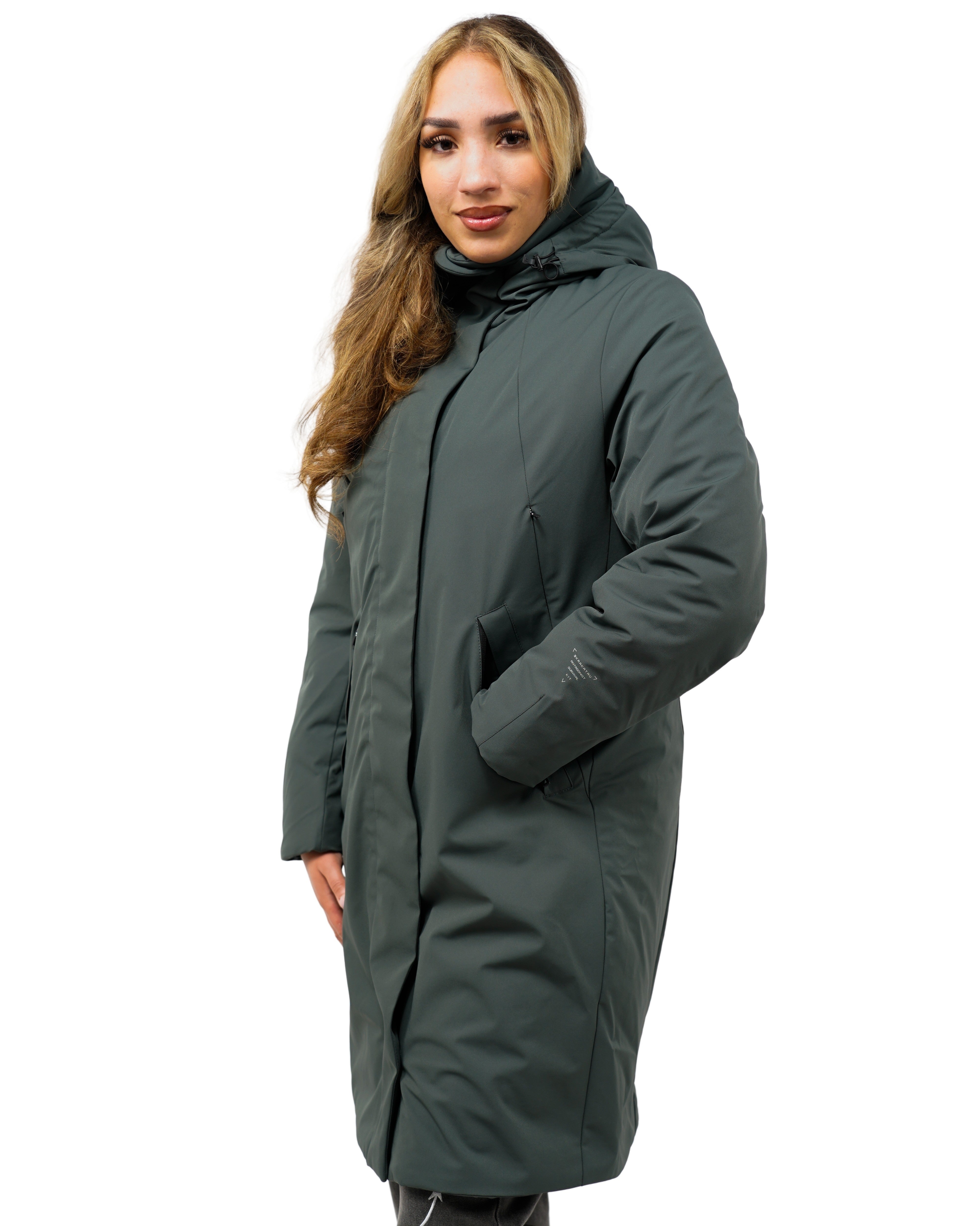 Qw504 Gaia Technical Long Parka