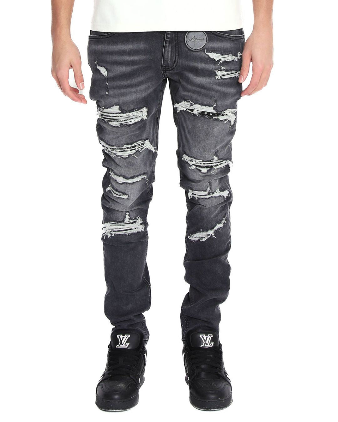 Jacopo Jet Black Jeans