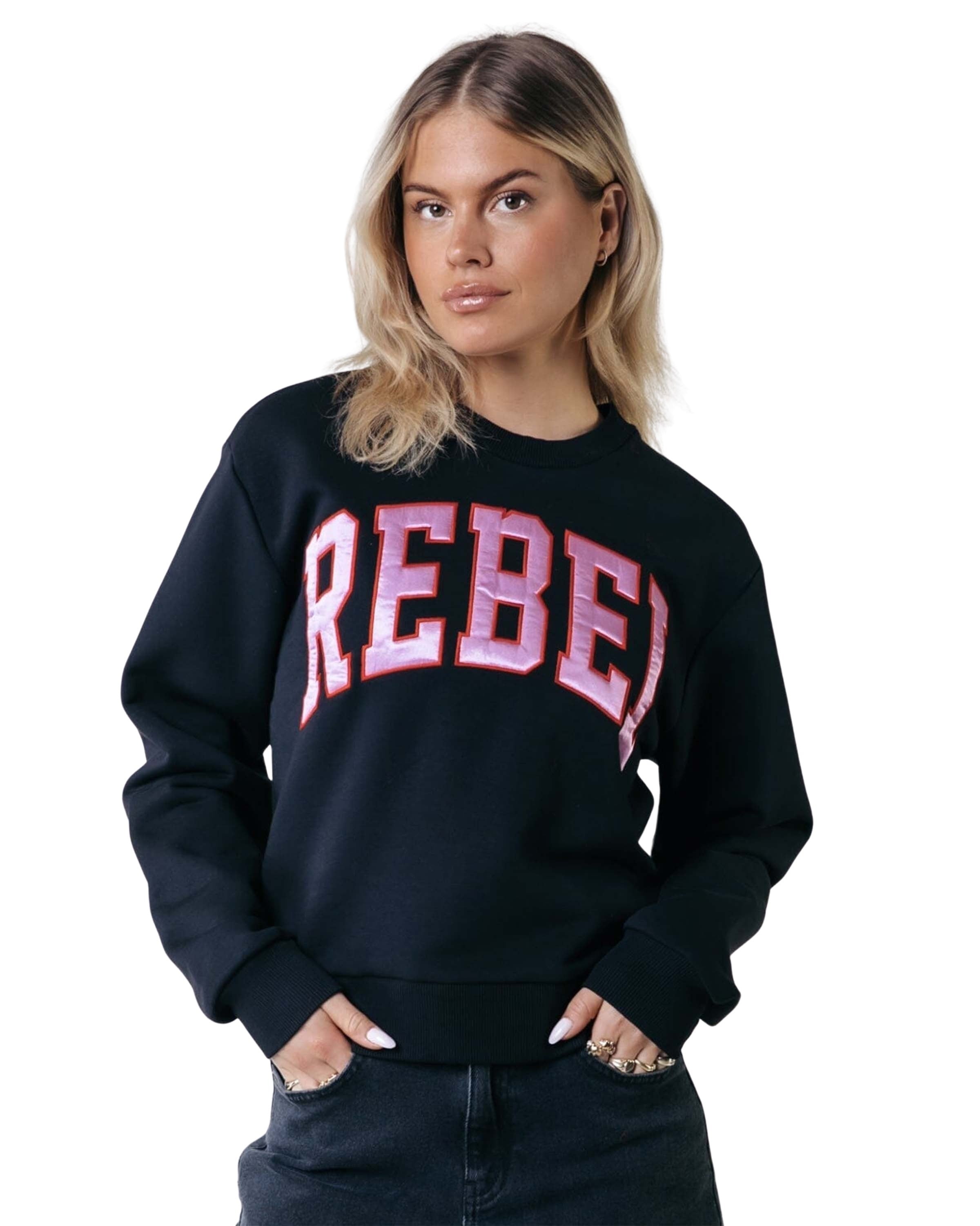 Rebel Patch Relaxed Sweater