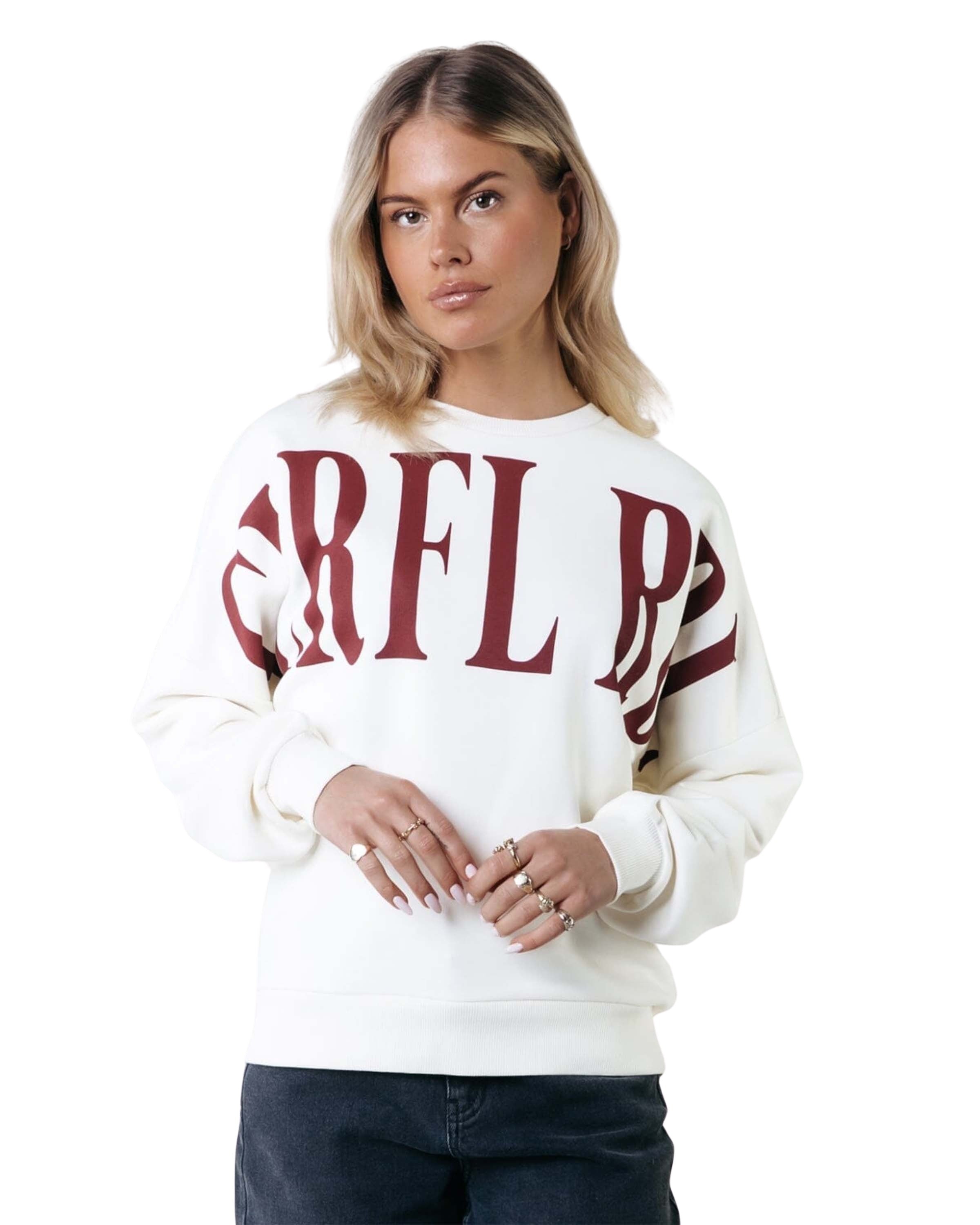 CR Big Dropped Shoulder Sweater