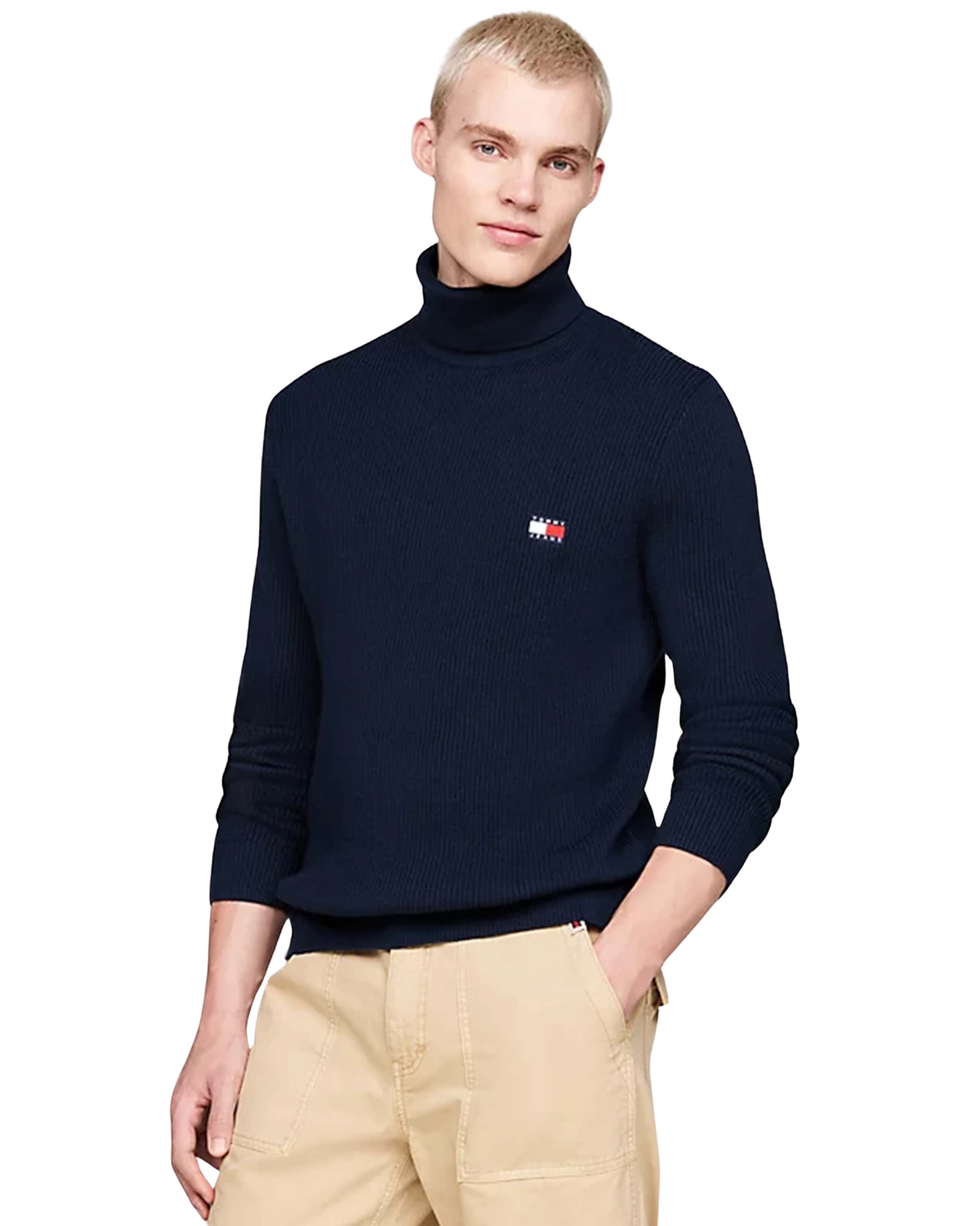 Slim Badge Navy Trui