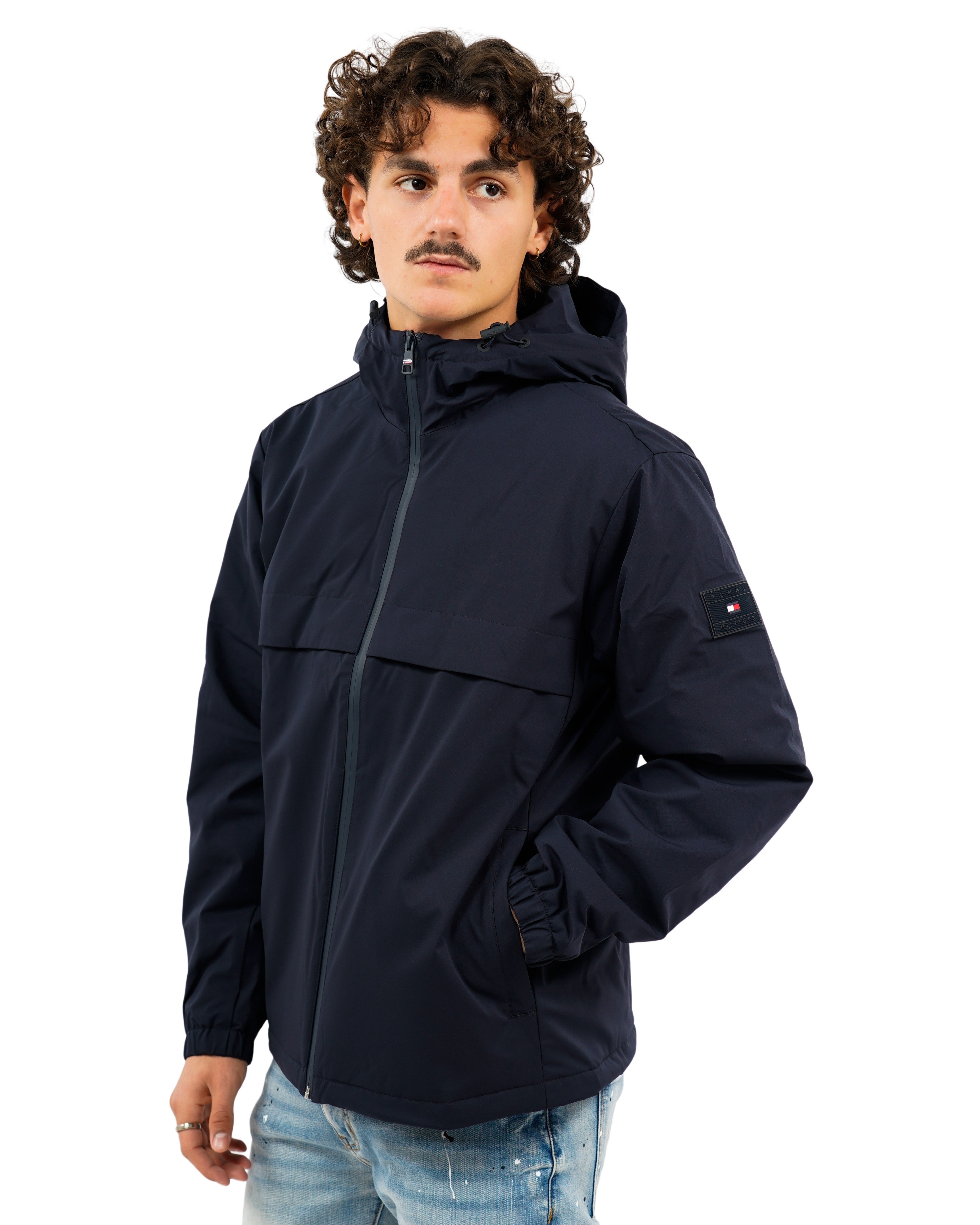 Tech Hooded Jacket