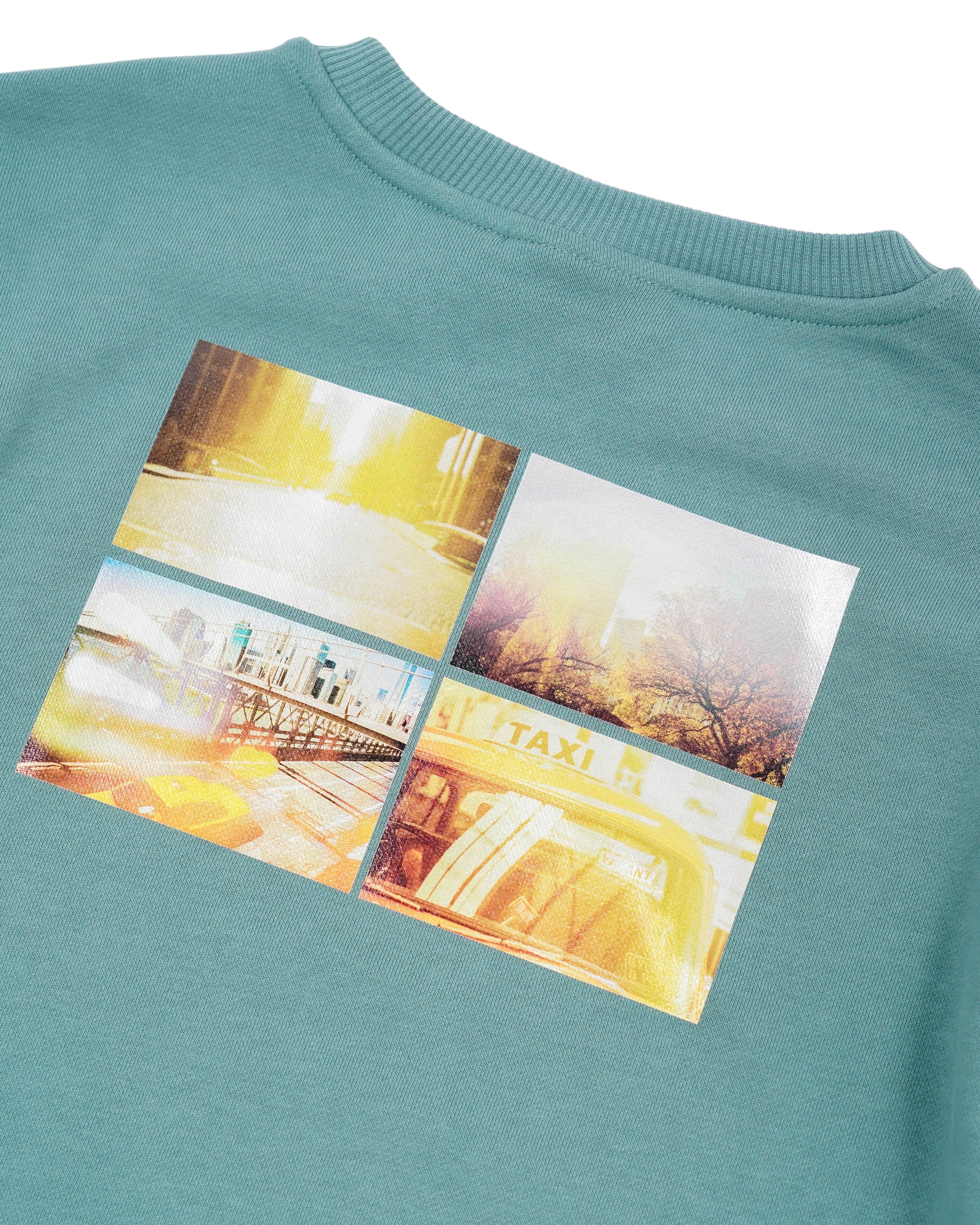 City Scene Backprint Sweater