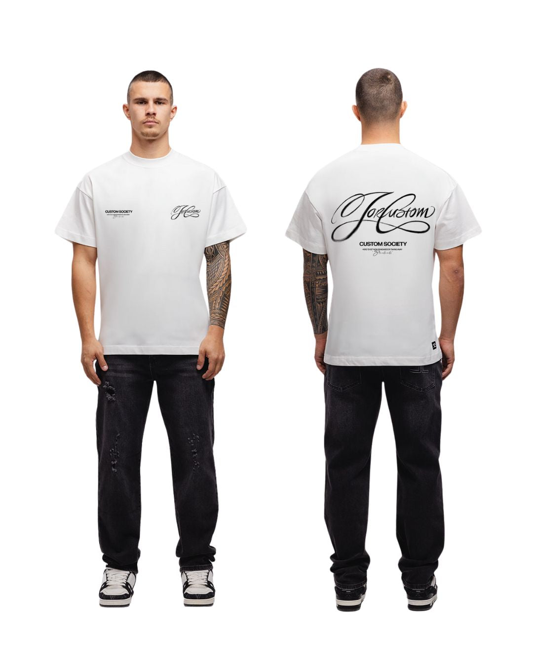 Signature Loose Fit T-Shirt White