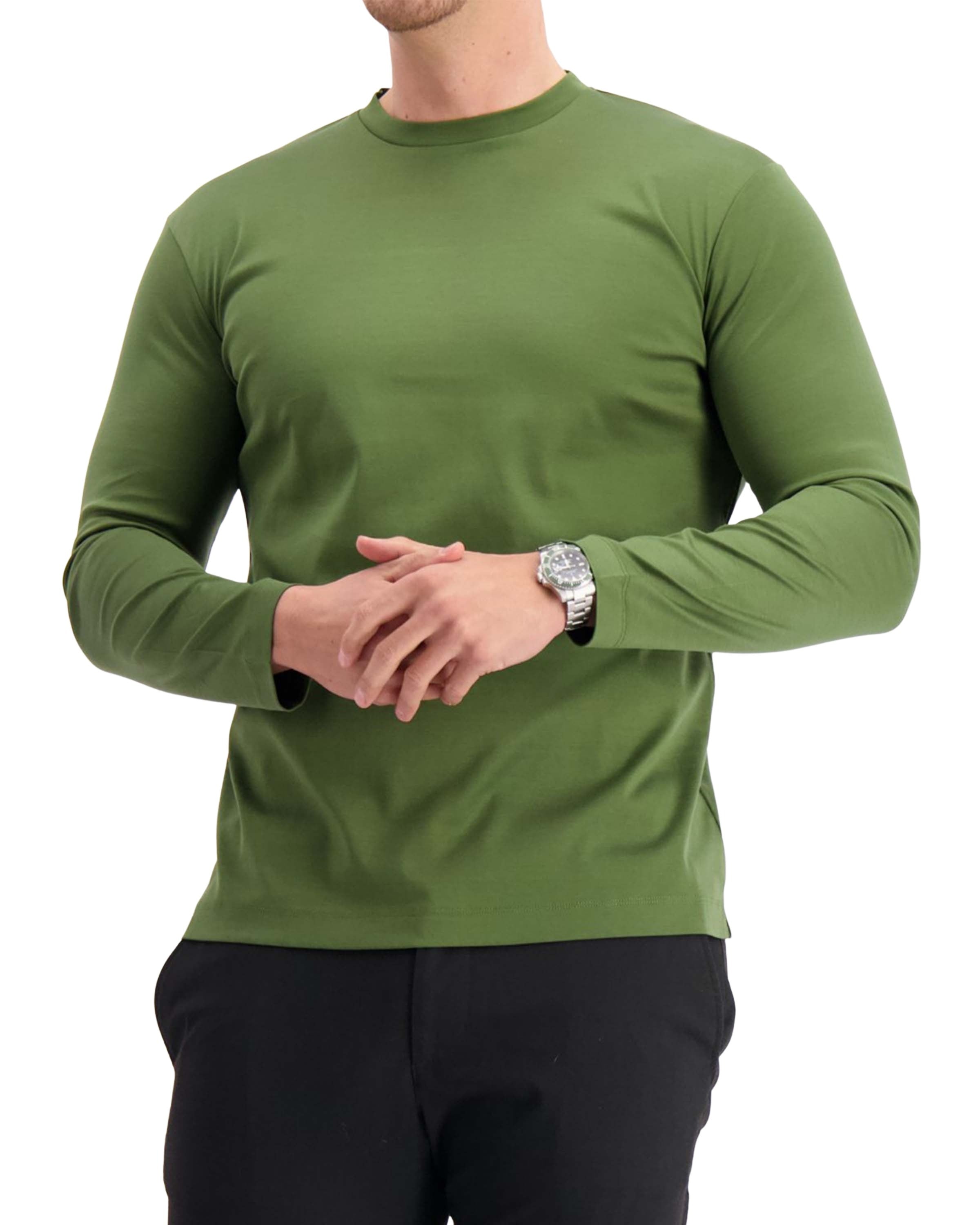 T-shirt Longsleeve Green