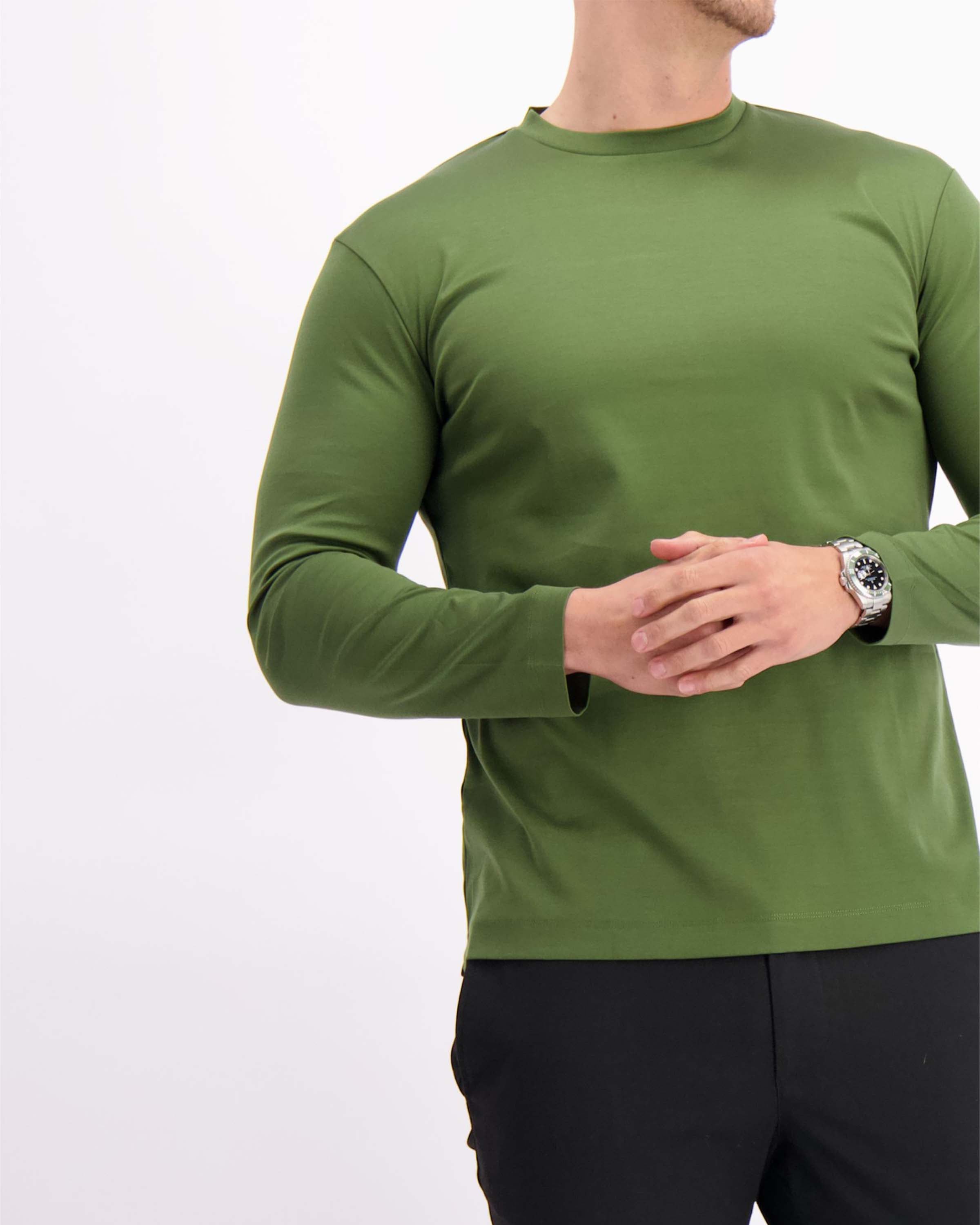 T-shirt Longsleeve Green