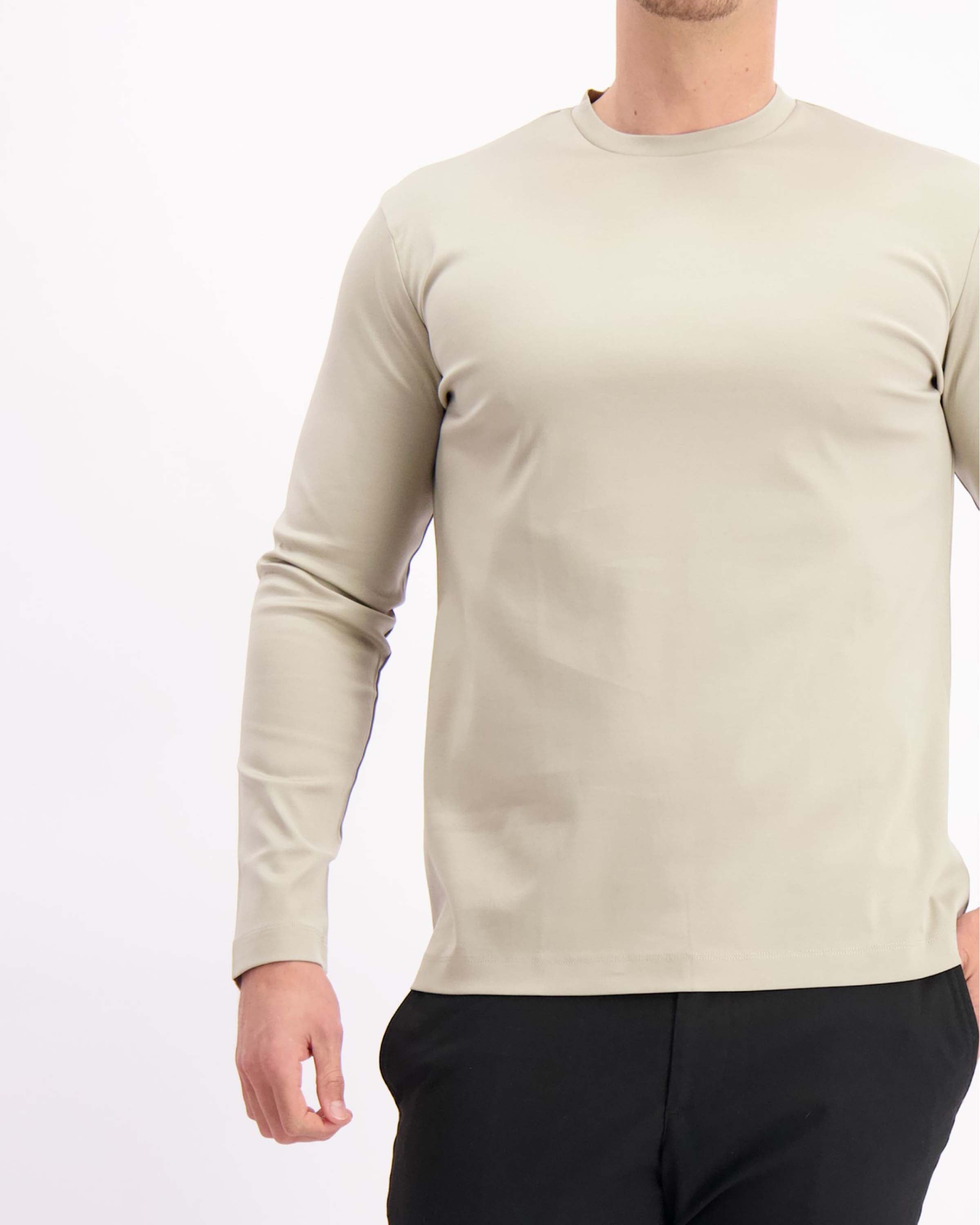 T-shirt Longsleeve Beige