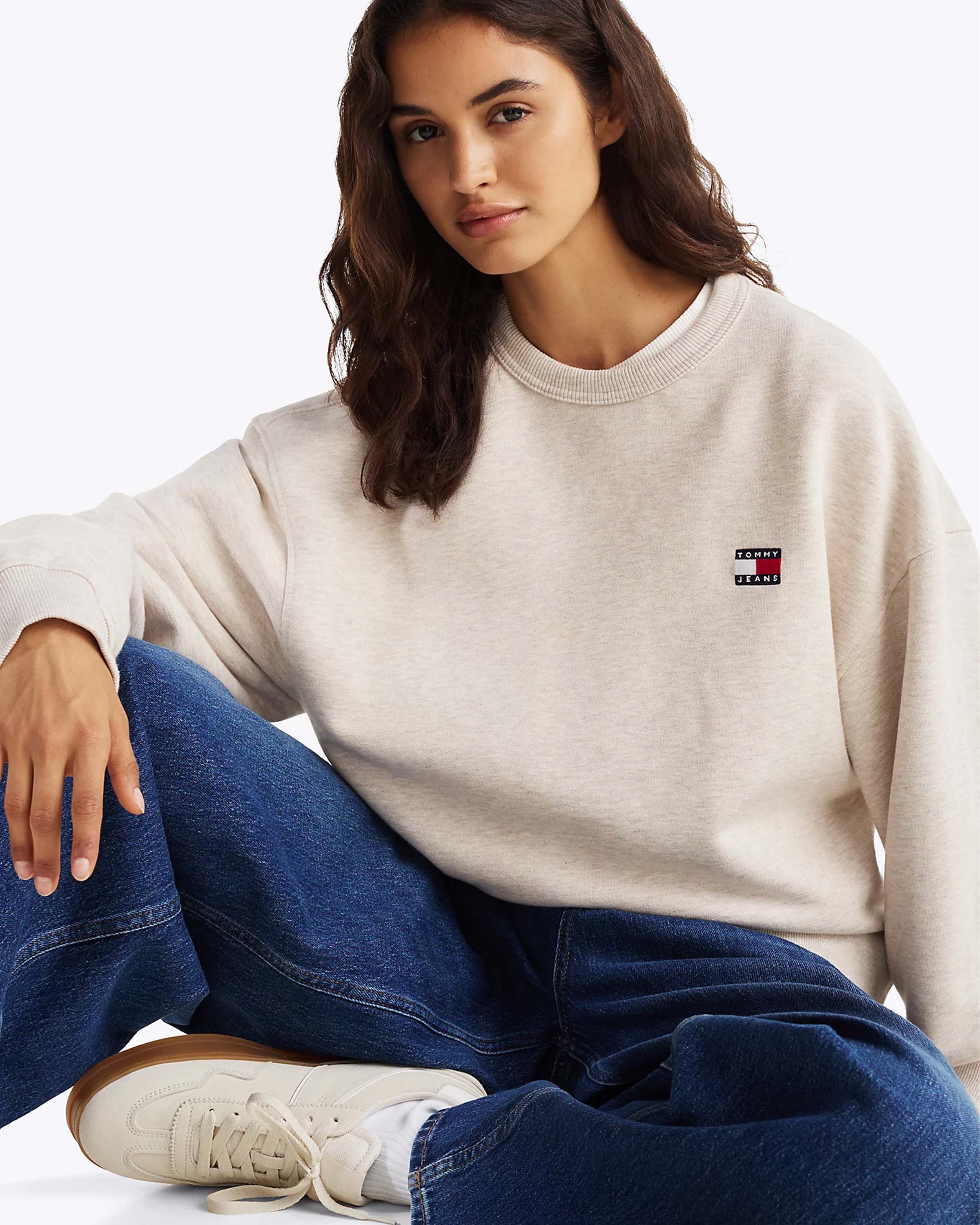 Boxy Badge Crewneck