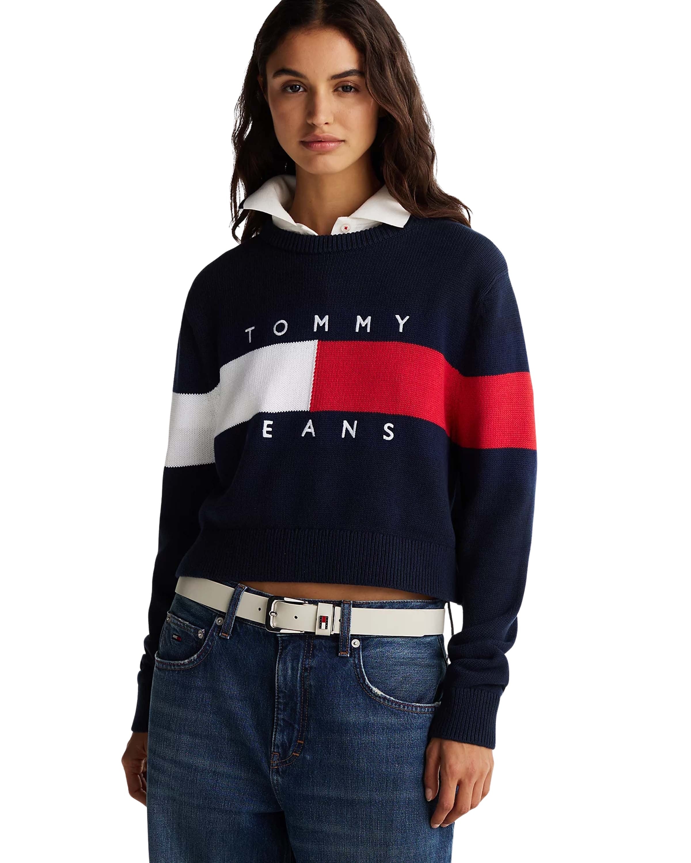 Center Flag Sweater