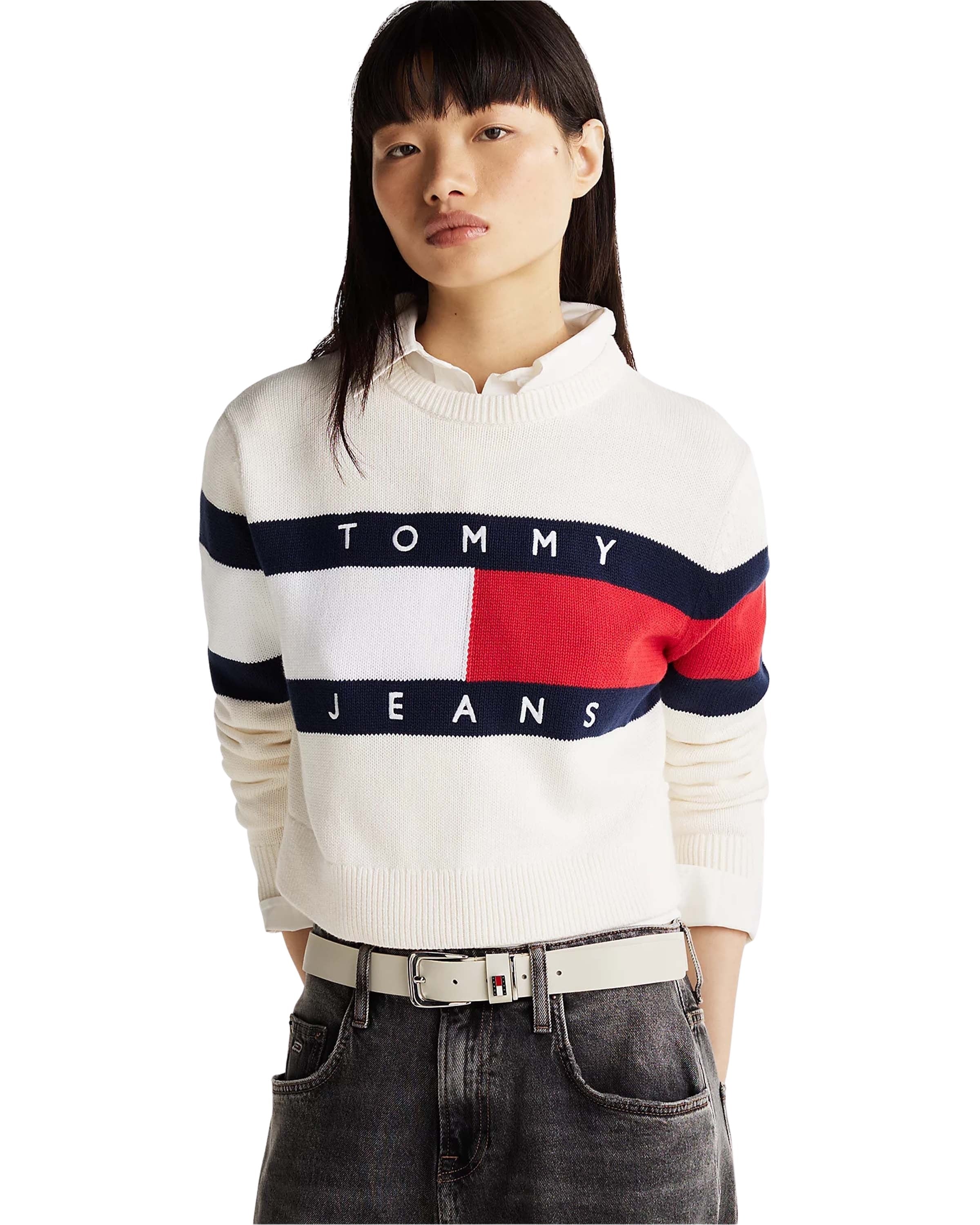 Center Flag Sweater