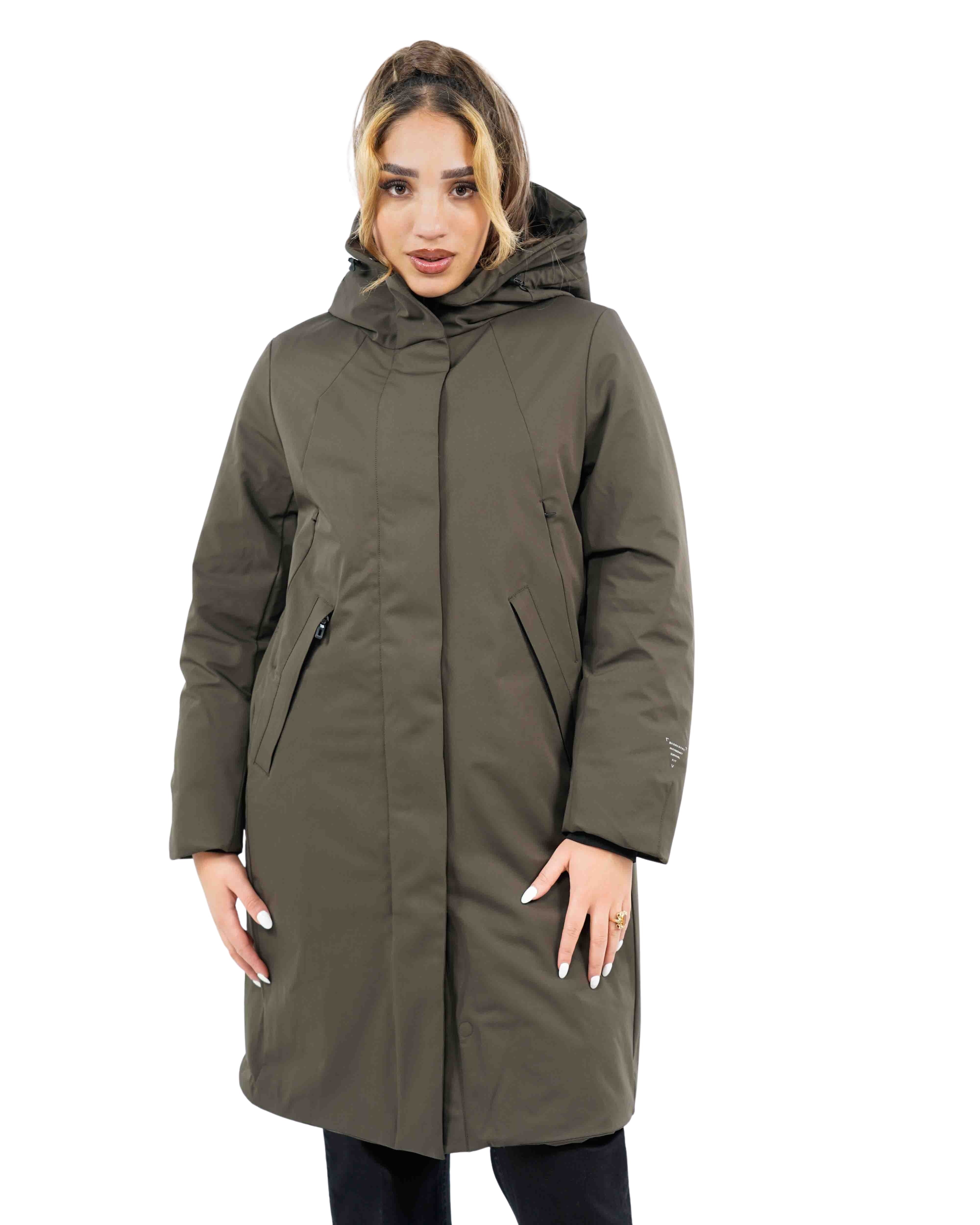 Qw504 Gaia Technical Long Parka