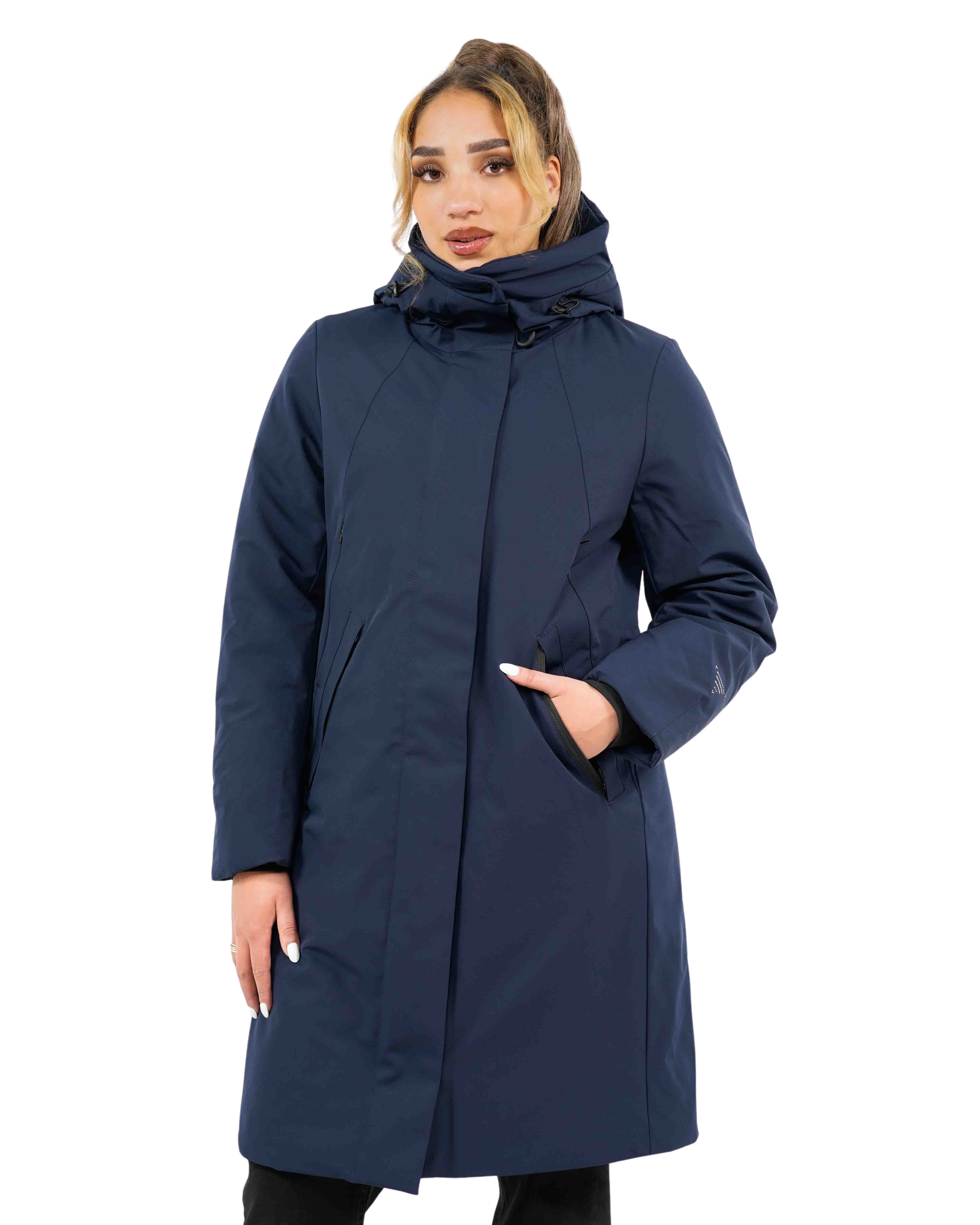 Qw504 Gaia Technical Long Parka