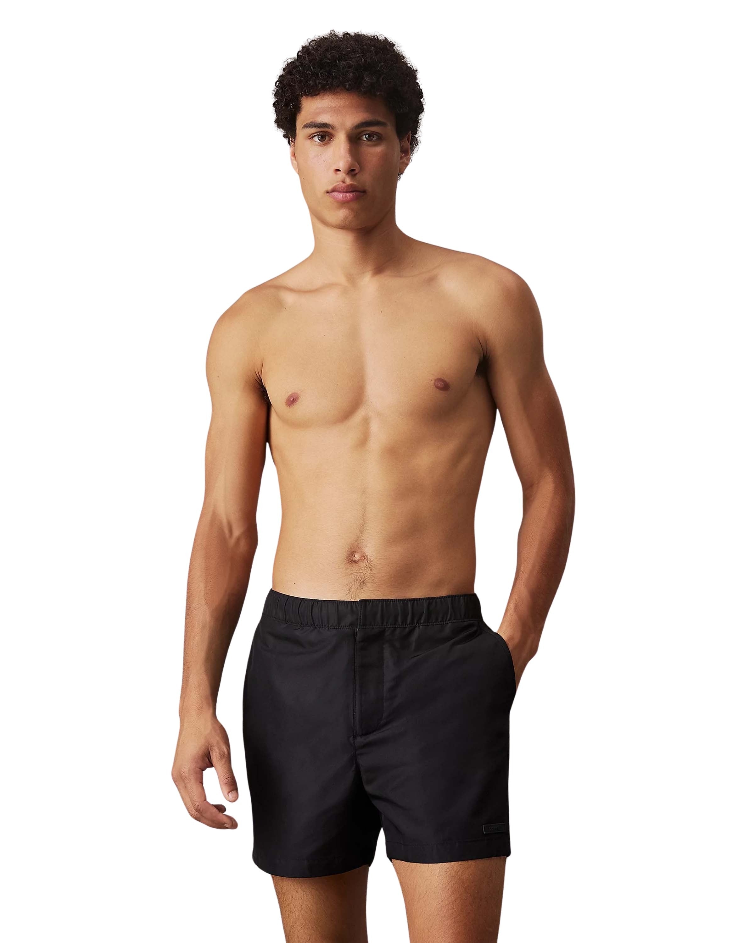 Medium Double Waistband Zwembroek