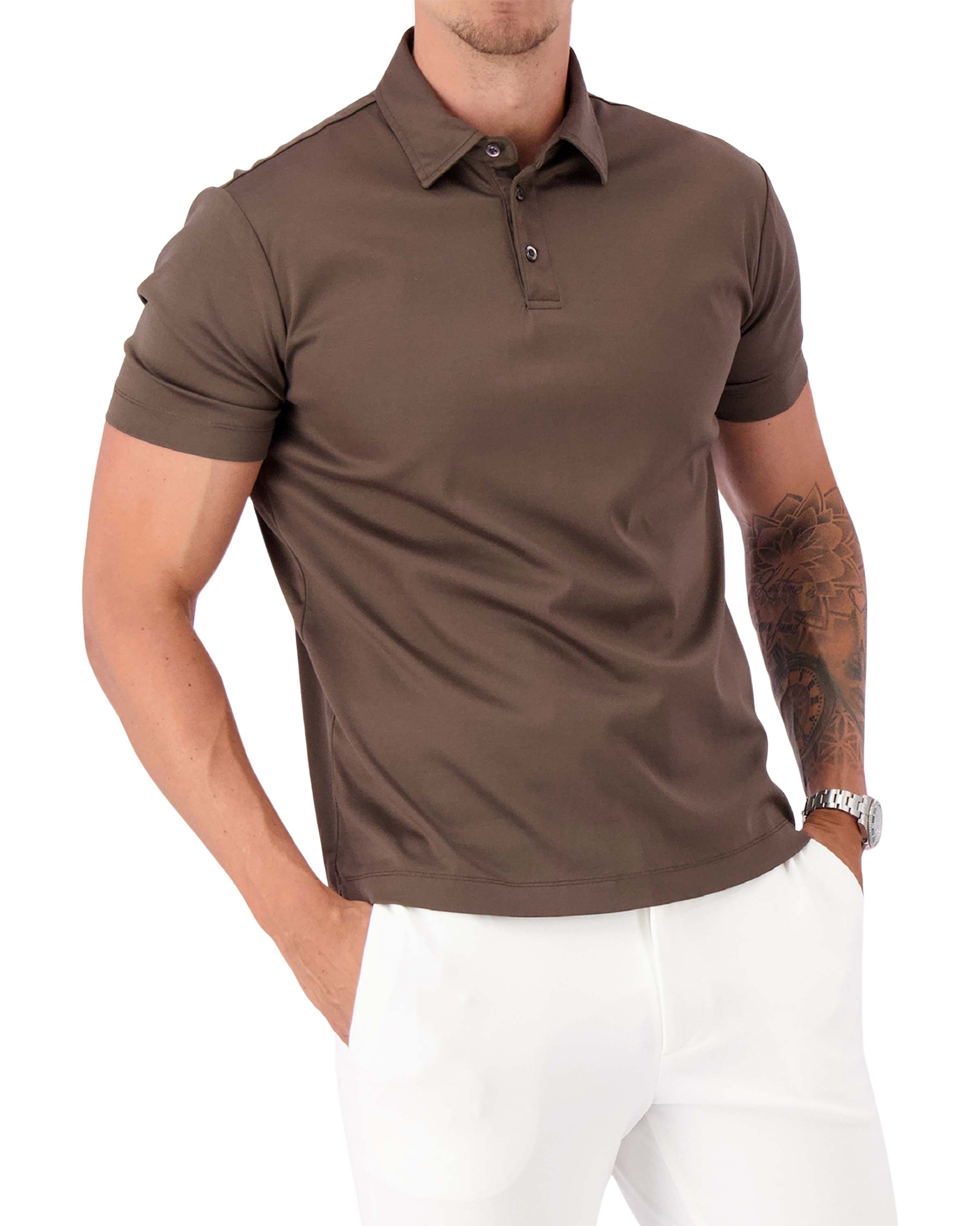 Mercerized Cotton Polo