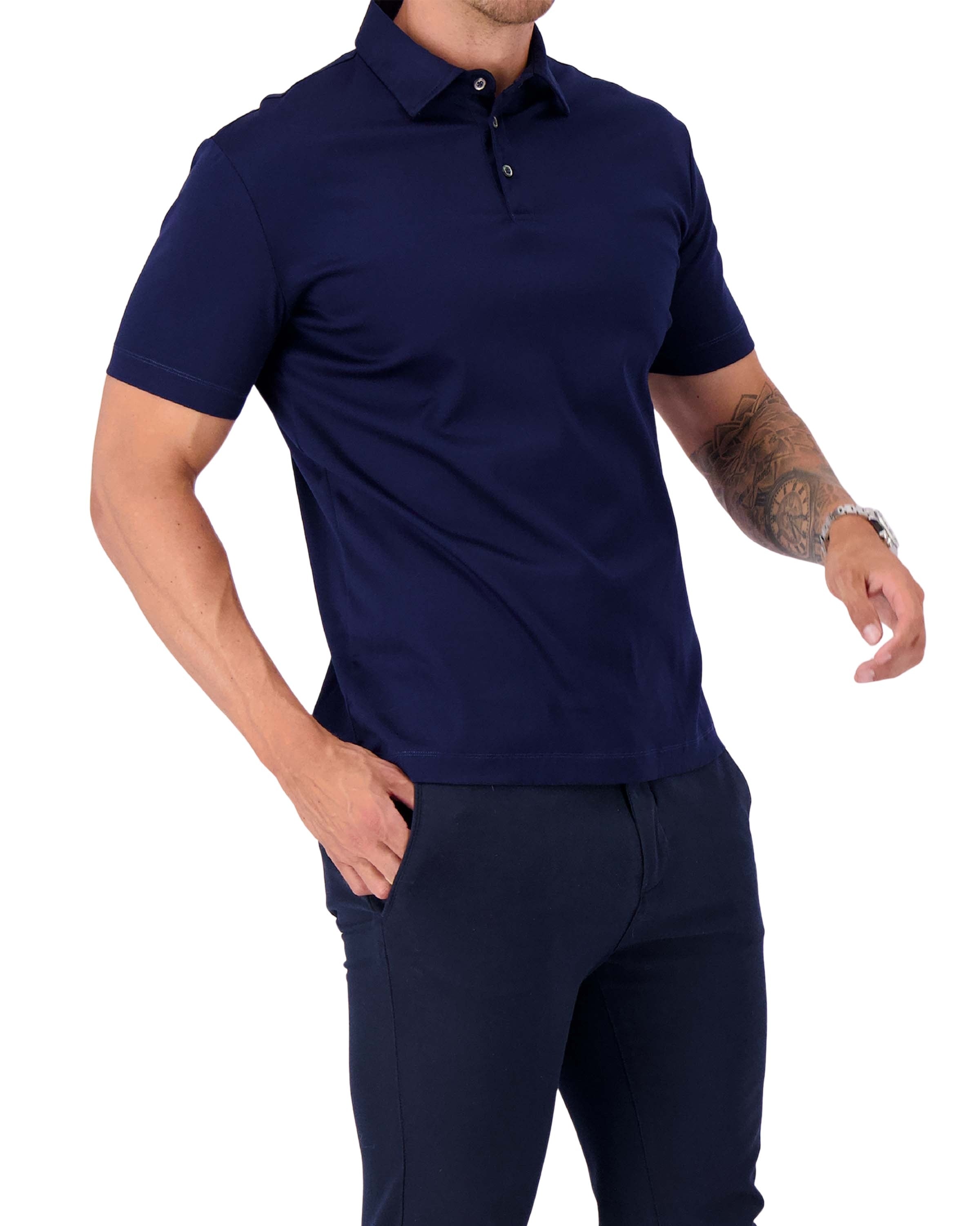 Mercerized Cotton Polo