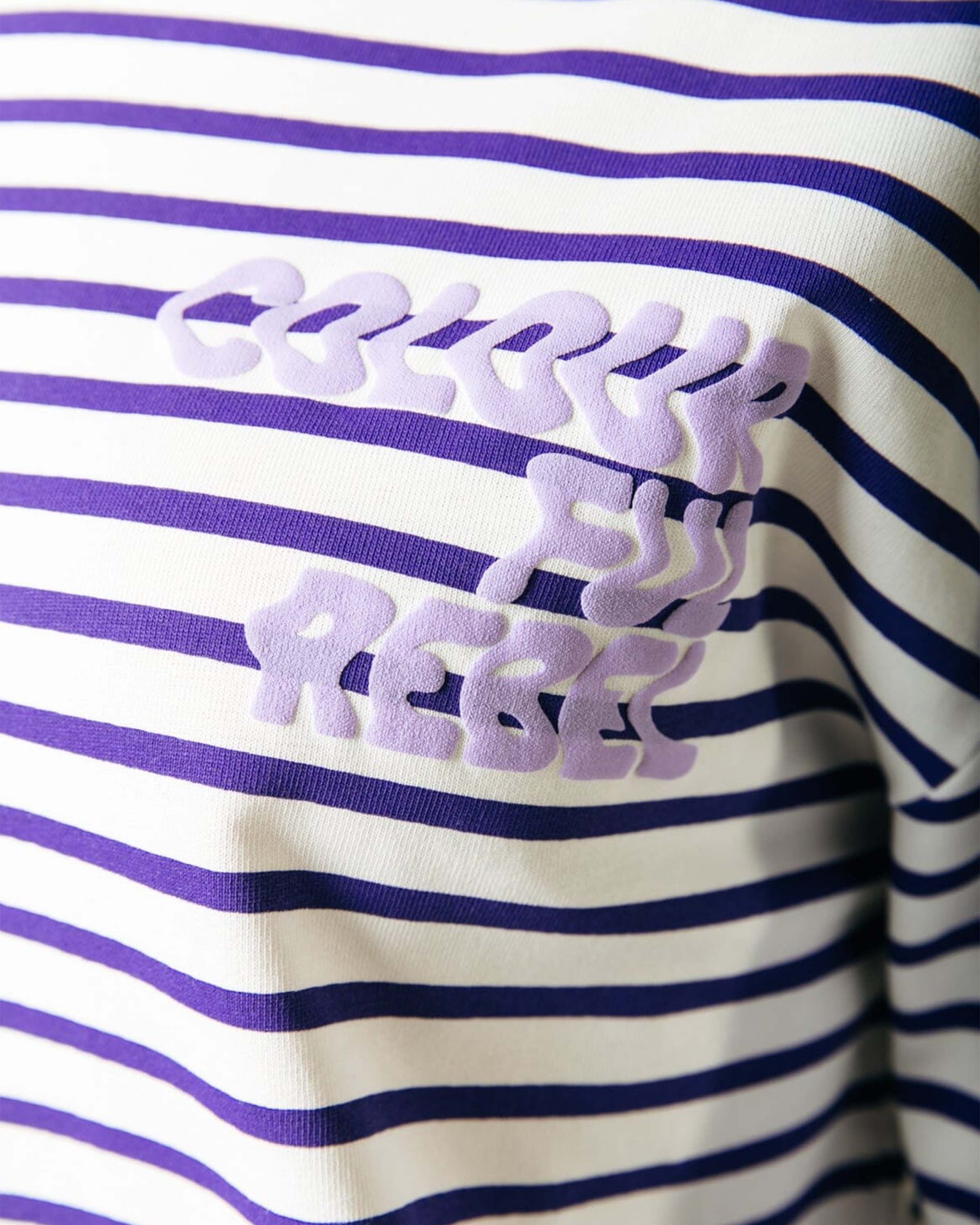 Logo Wave Stripe Longsleeve T-Shirt