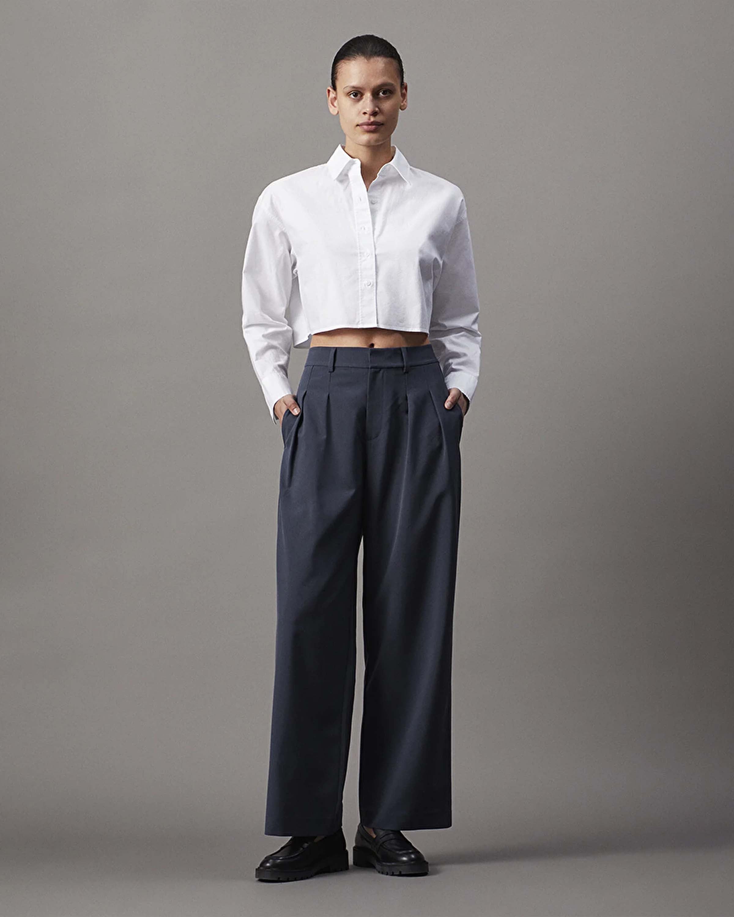 Tailored Wide Pants