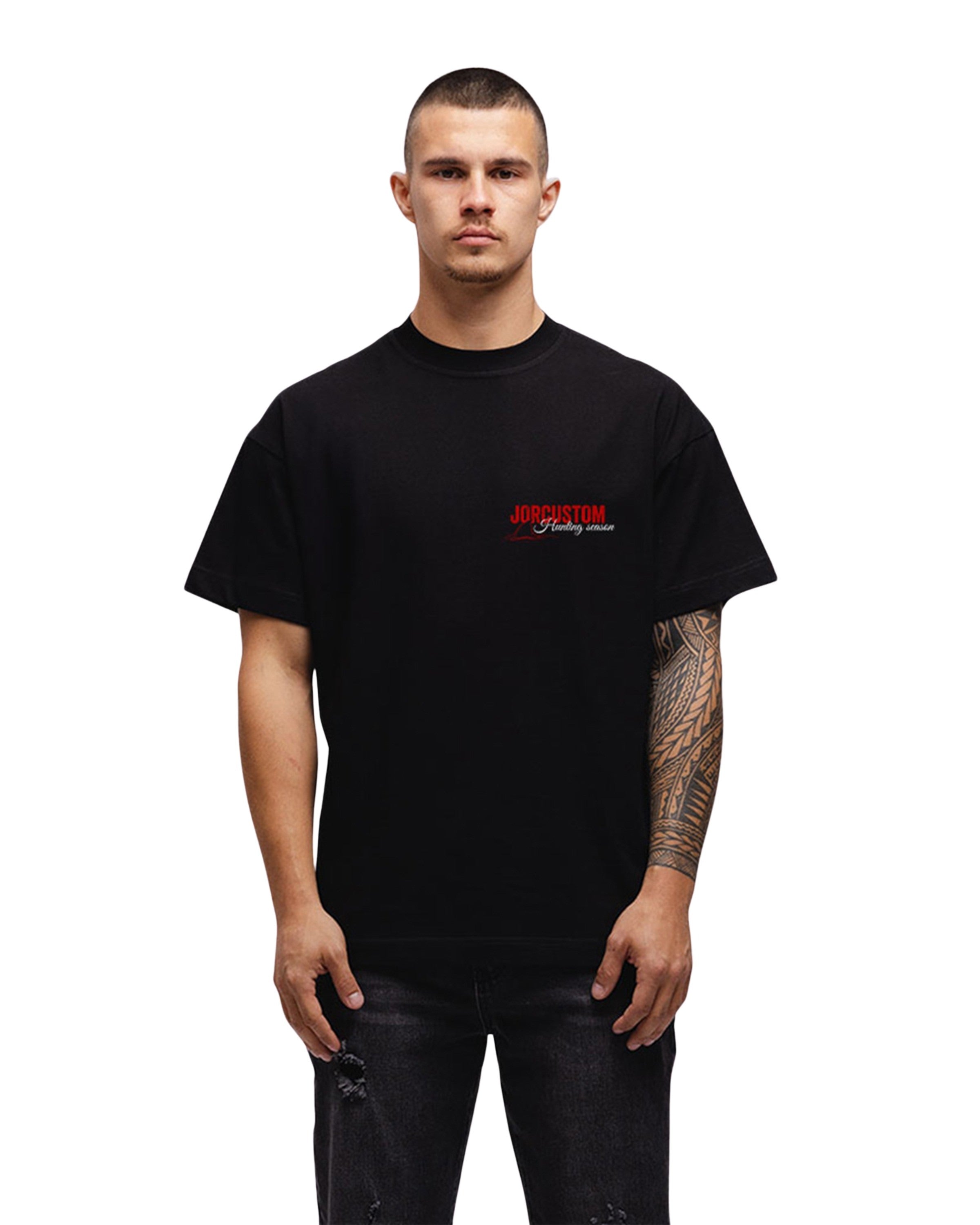 Hunting Season Loose Fit T-Shirt Black