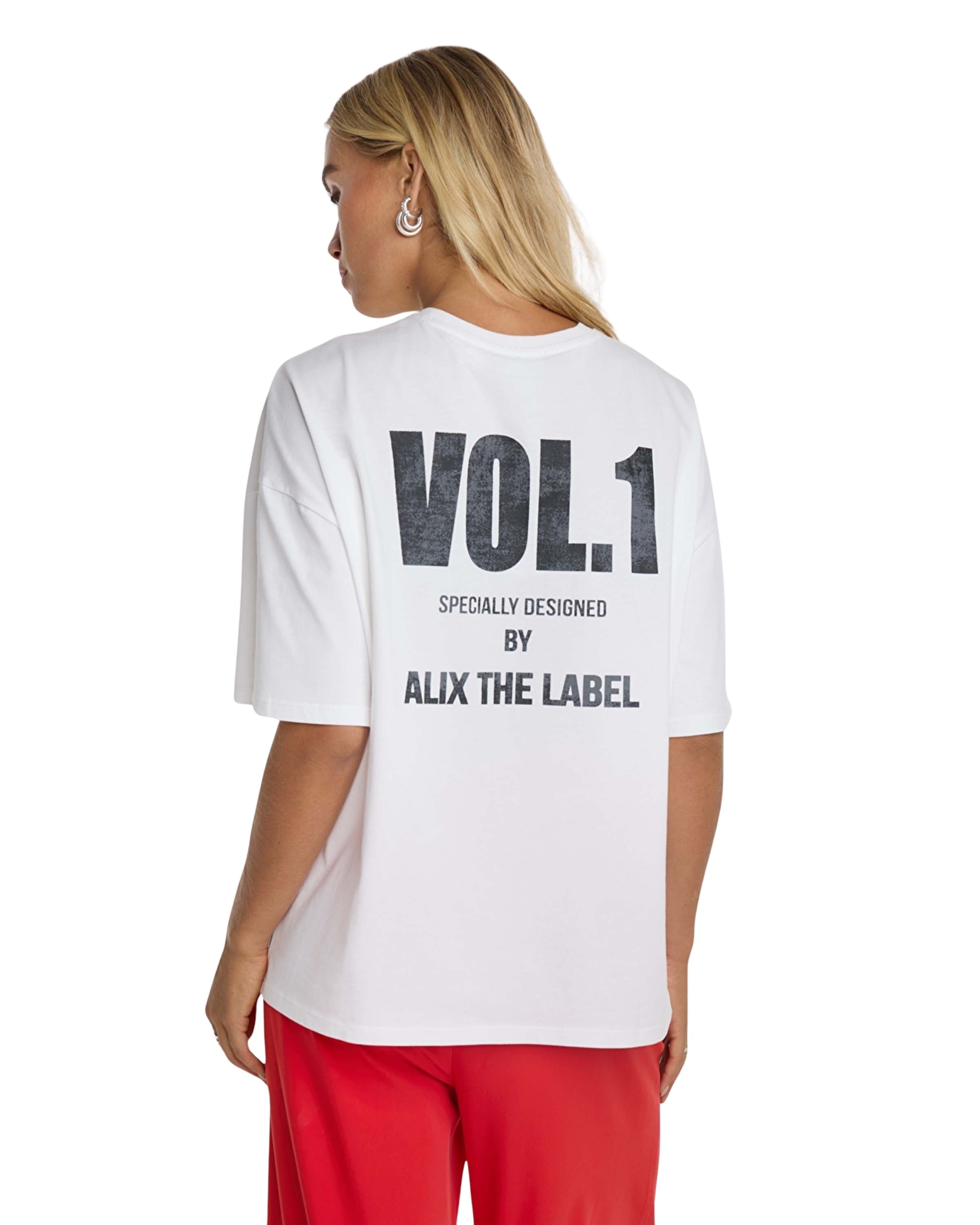 Ladies Knitted Polaroid T-Shirt