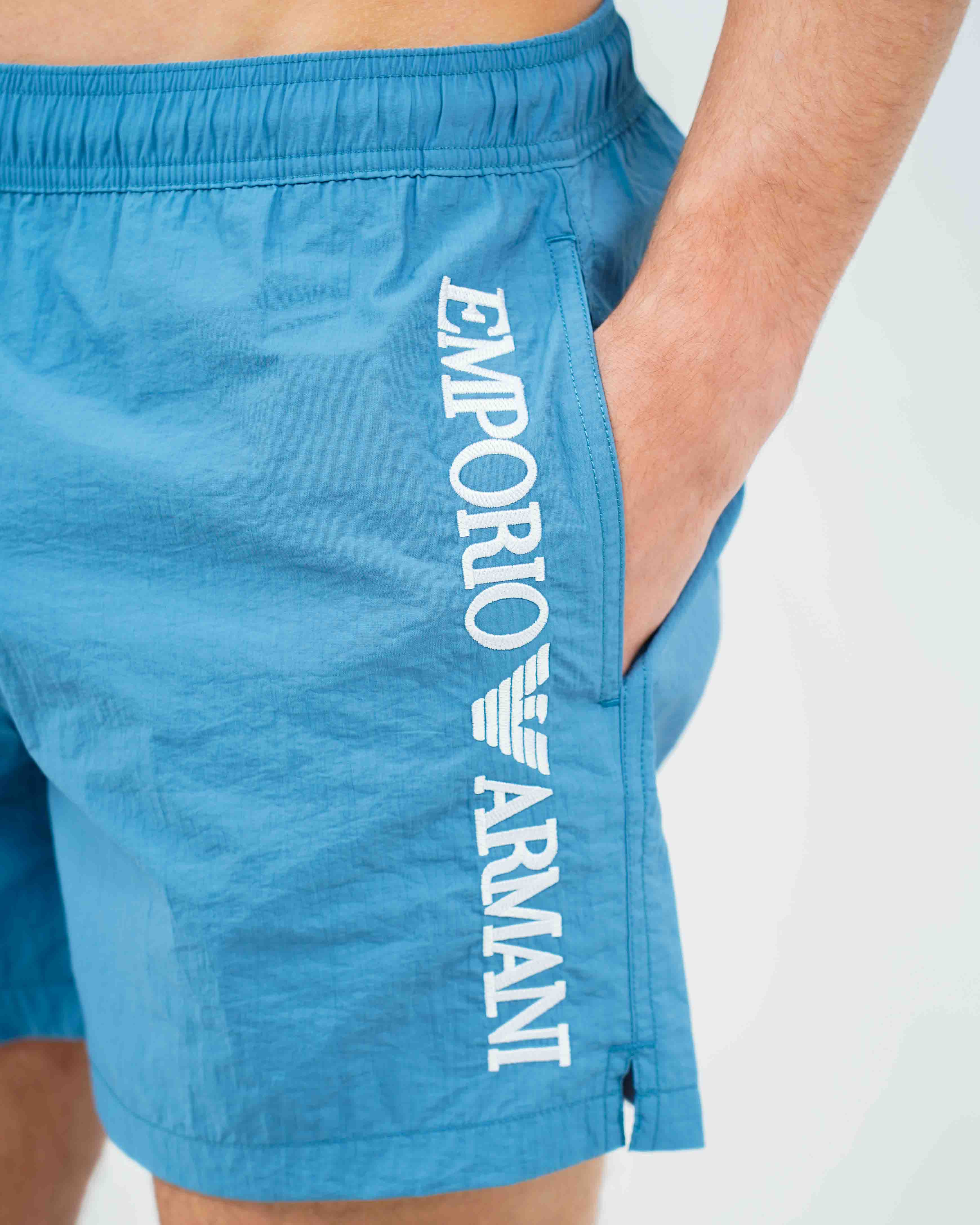 Man Woven Boxer Beachwear